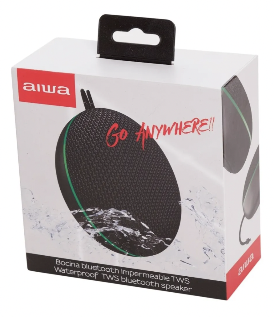 PARLANTE BLUETOOTH AIWA IMPERMEABLE MOD.BIG-3
