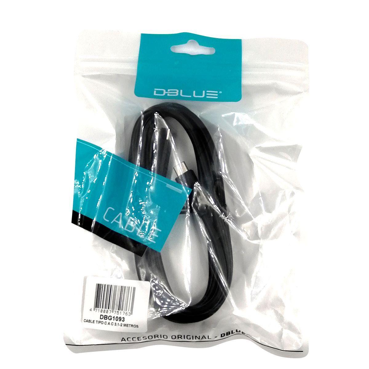 CABLE TIPO C A TIPO C 3.1 2 METOS DBG1093-1