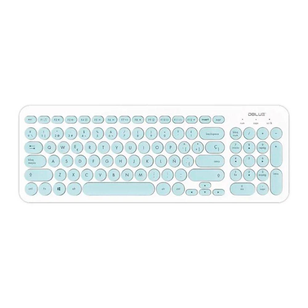 TECLADO ALAMBRICO USB DBLUE ULTRA DELGADO DBK755-0