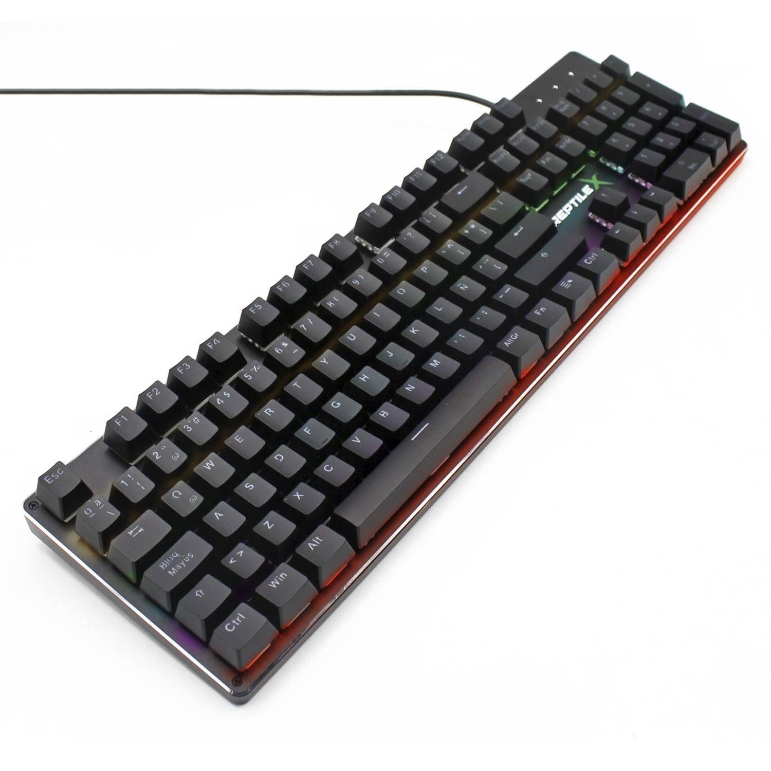 TECLADO GAMER PRO REPTILEX BACKLIGHTING RX0004-1