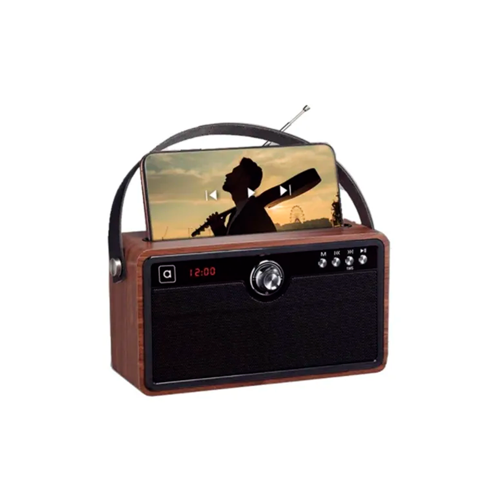 PARLANTE RETRO CLASICO BLUETOOTH AUDIOLAB BT9819-0