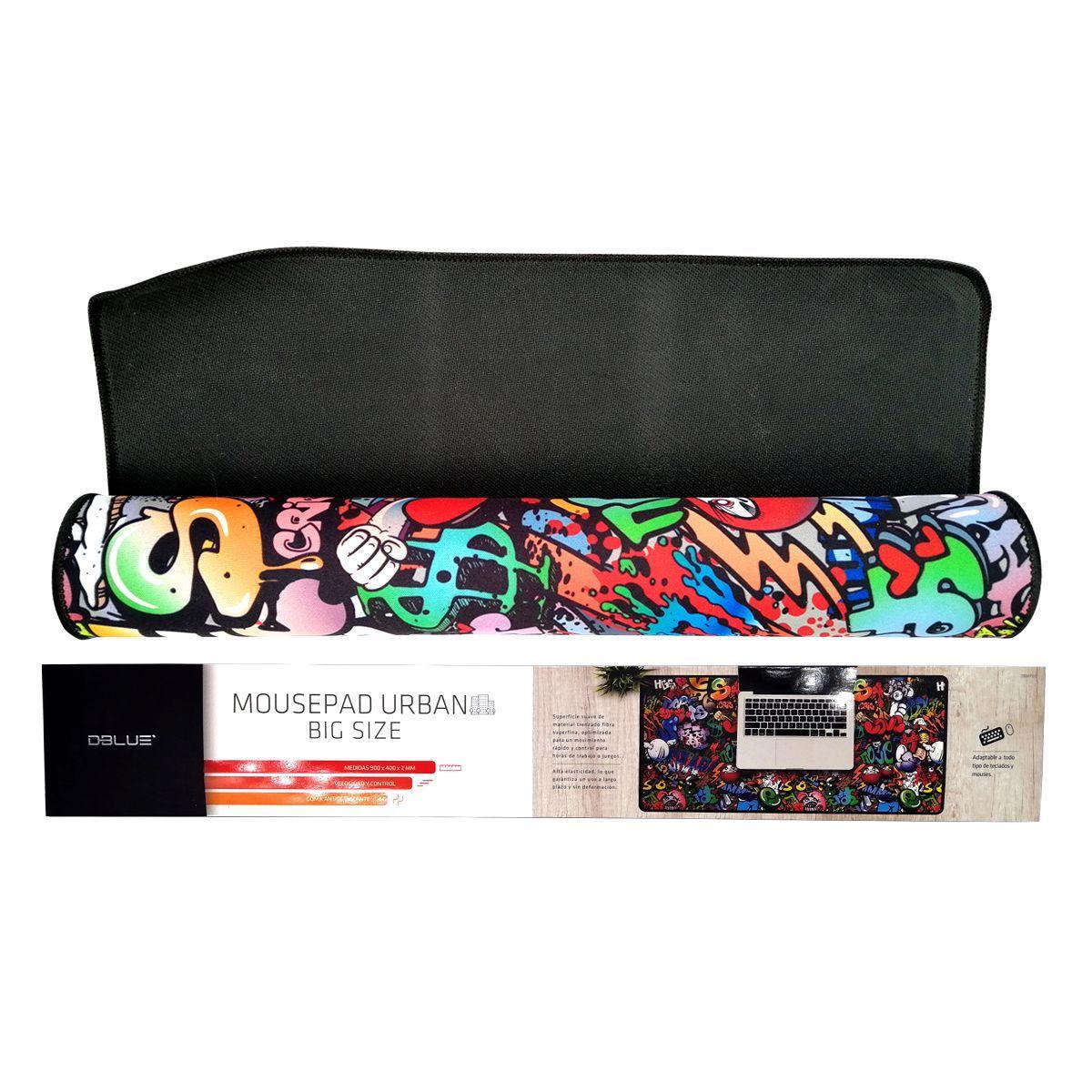 MOUSE PAD DBLUE DISEÑO URBAN BIG SIZE DBMP011-1