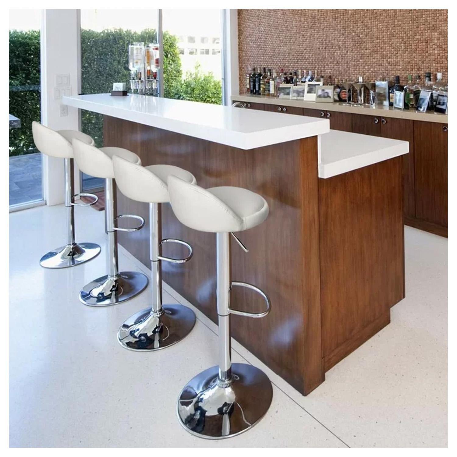 Pack 2 Silla Piso Bar Taburete-5