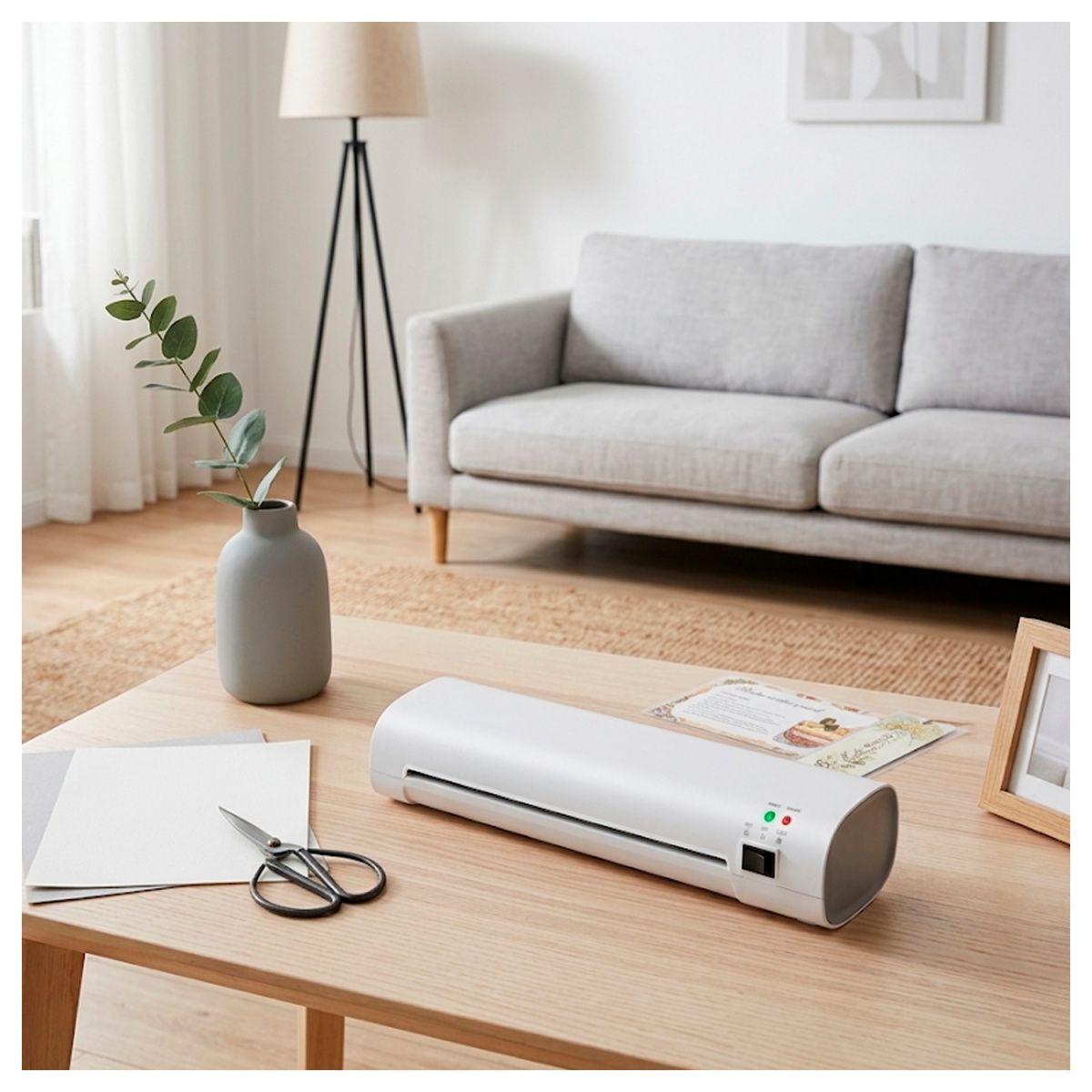 Laminadora Frio Caliente 260W con Kit de Corte 300 laminas-5