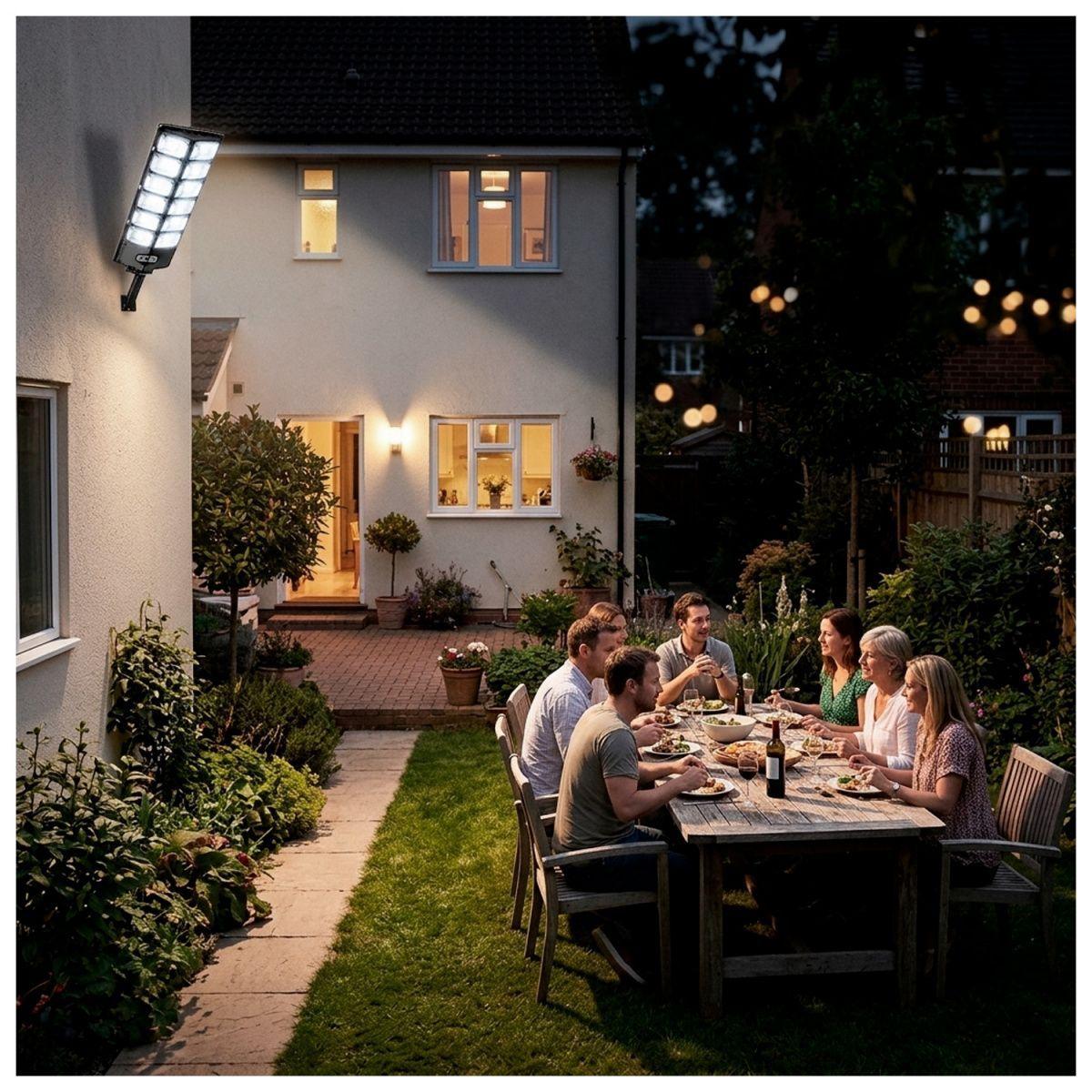 Foco LED Exterior Reflector 504 con sensor y control remoto-6