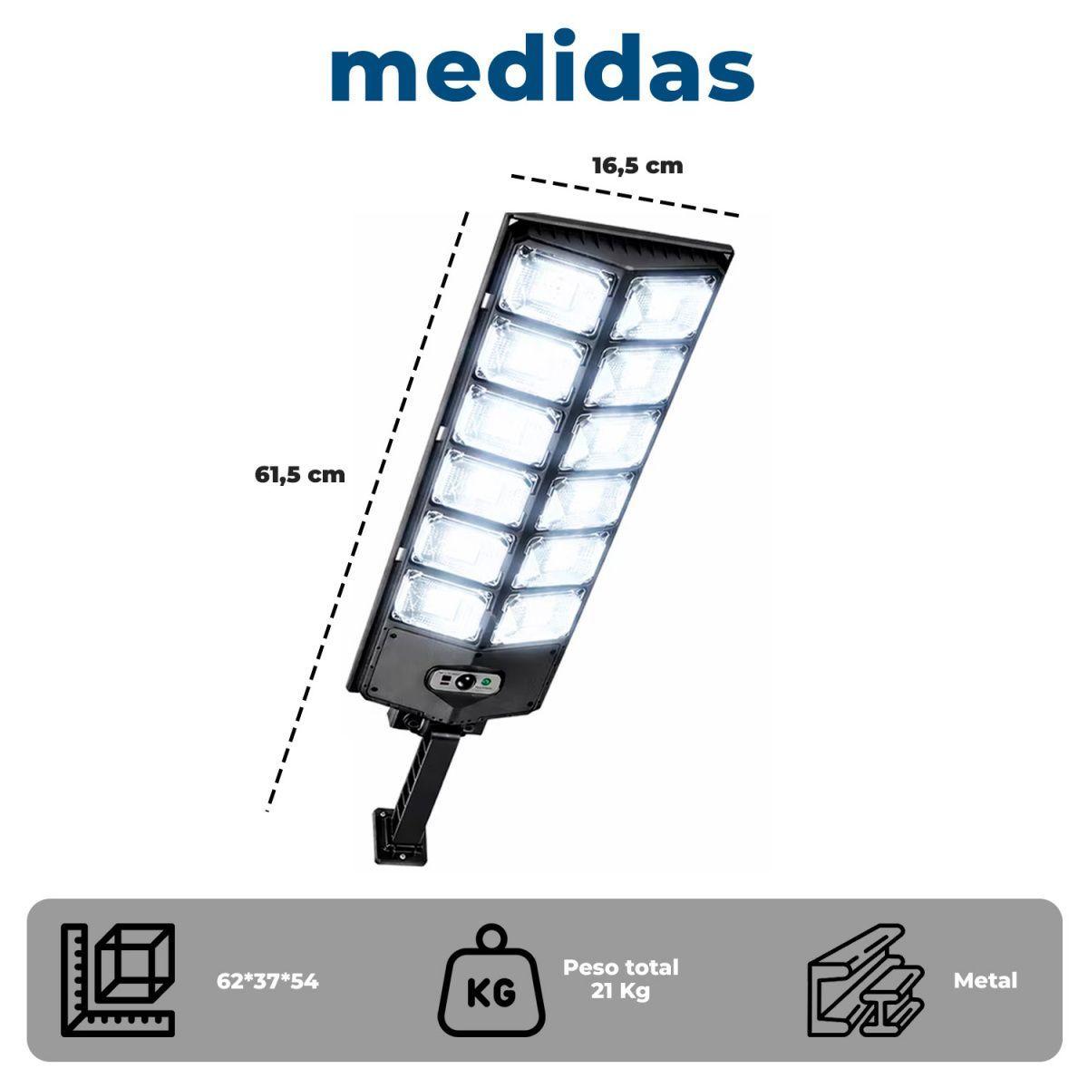 Foco LED Exterior Reflector 504 con sensor y control remoto-7