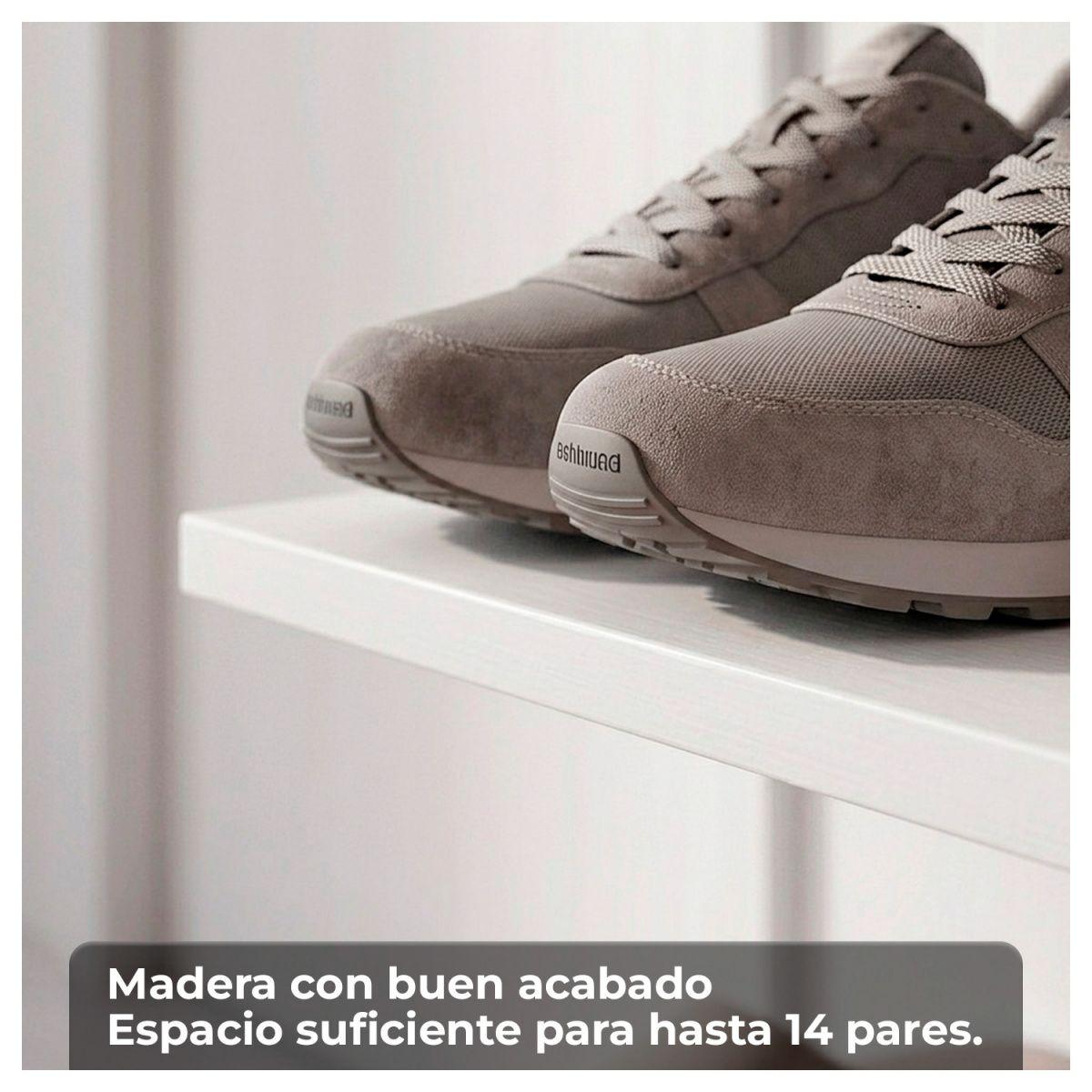 Zapatero Vertical Mueble Organizador Para Hogar Madera-3