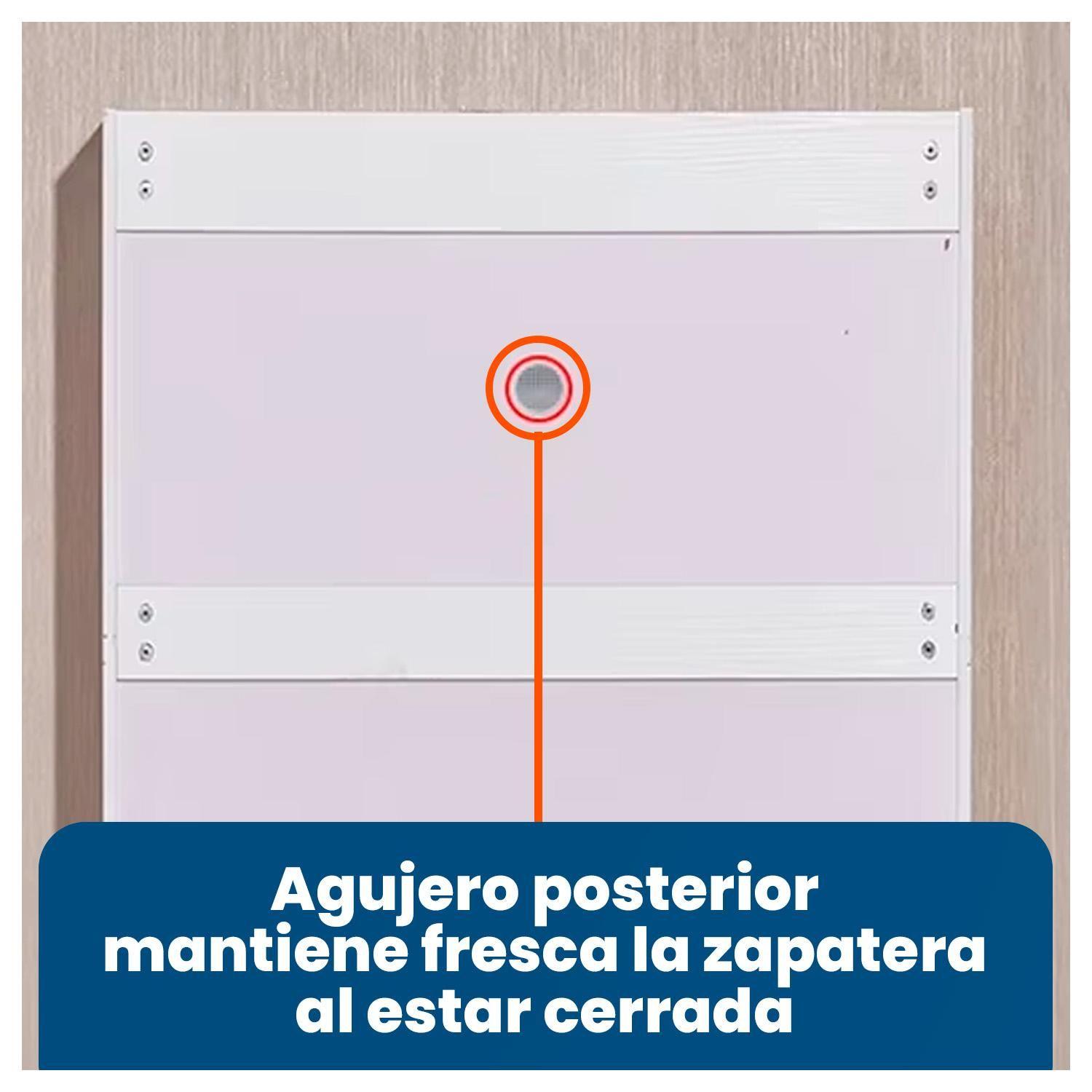Zapatera de Lujo con Detalles Dorados Organización con Estilo-3