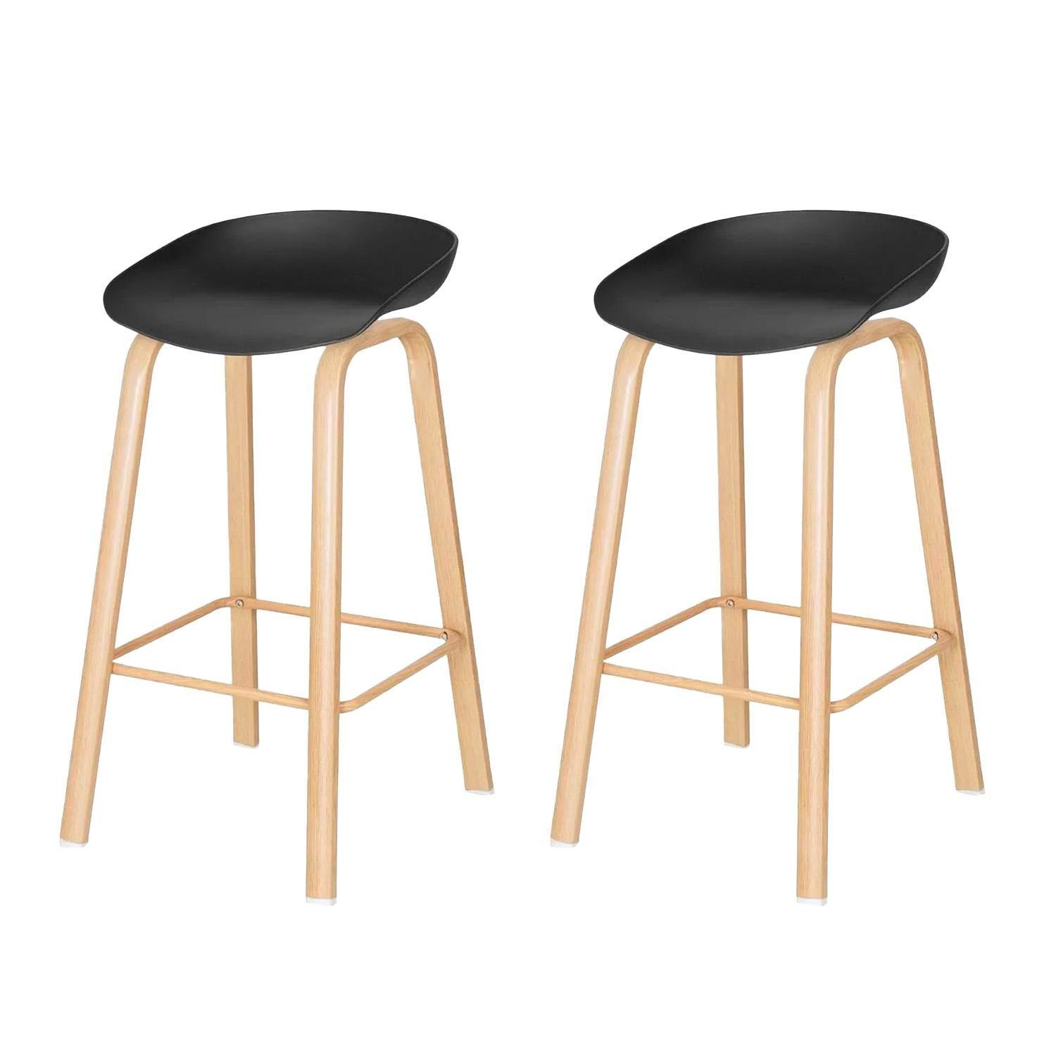 Pack 2 Silla Taburete Altas De Bar-0