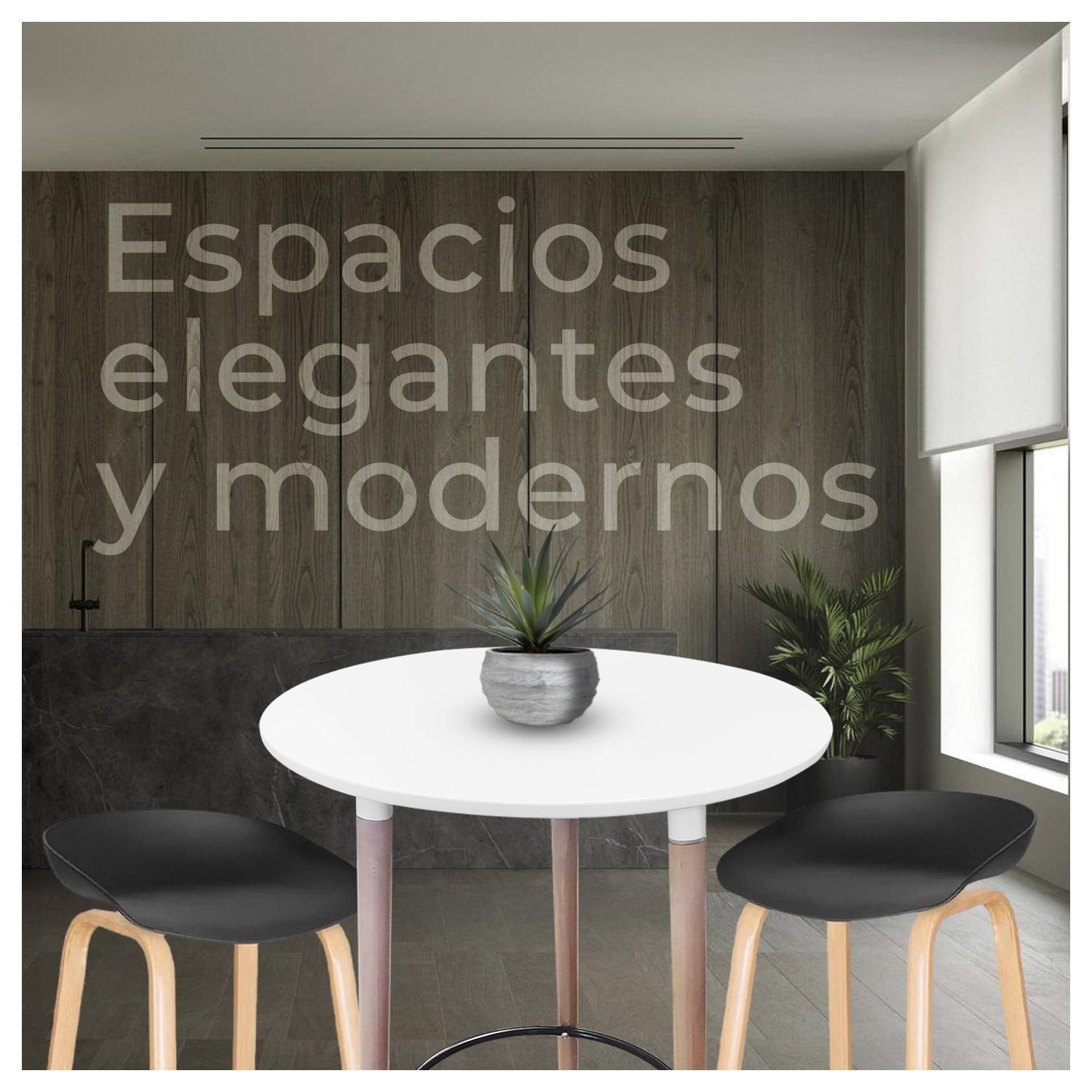 Pack 2 Silla Taburete Altas De Bar-4