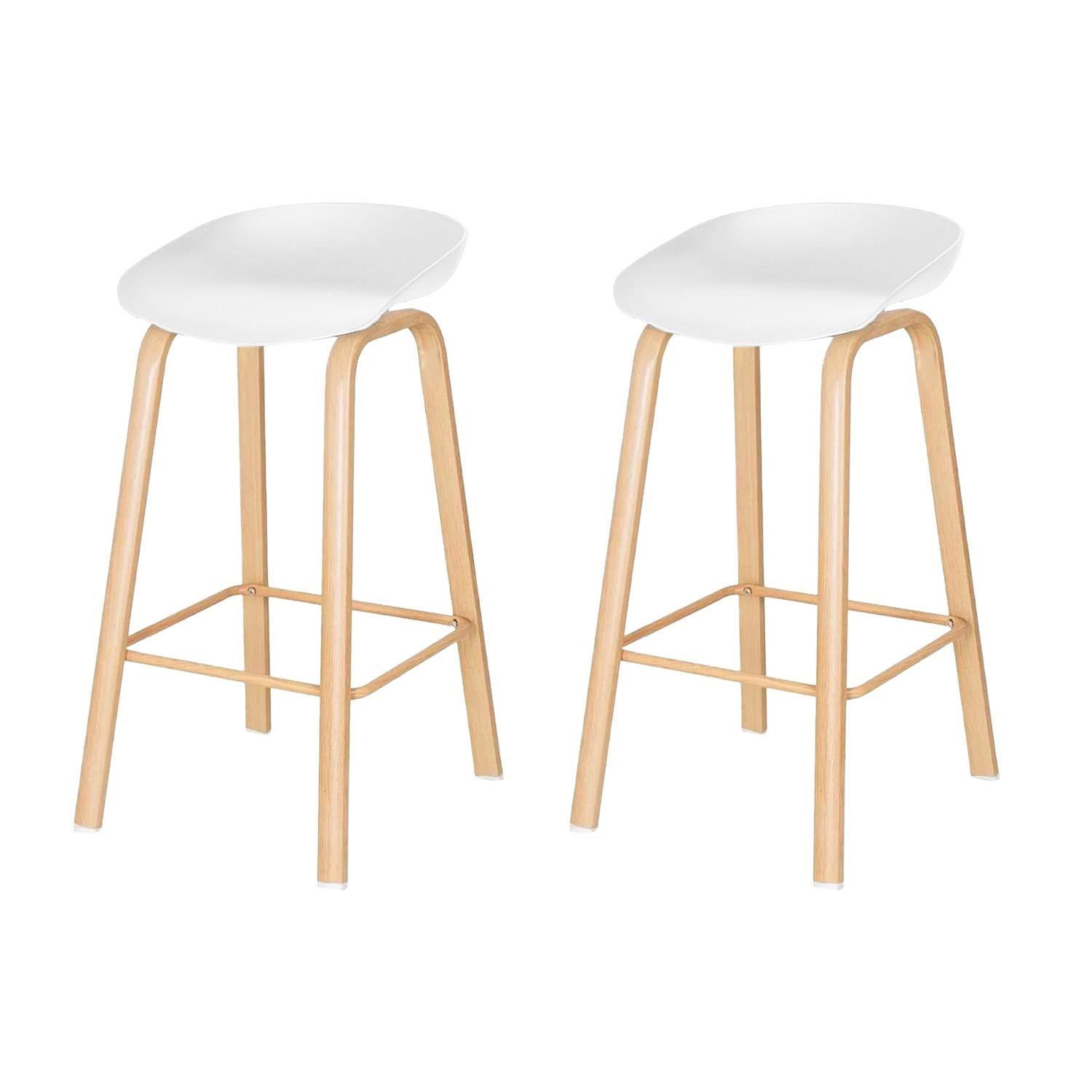 Pack 2 Silla Taburete Altas De Bar-0