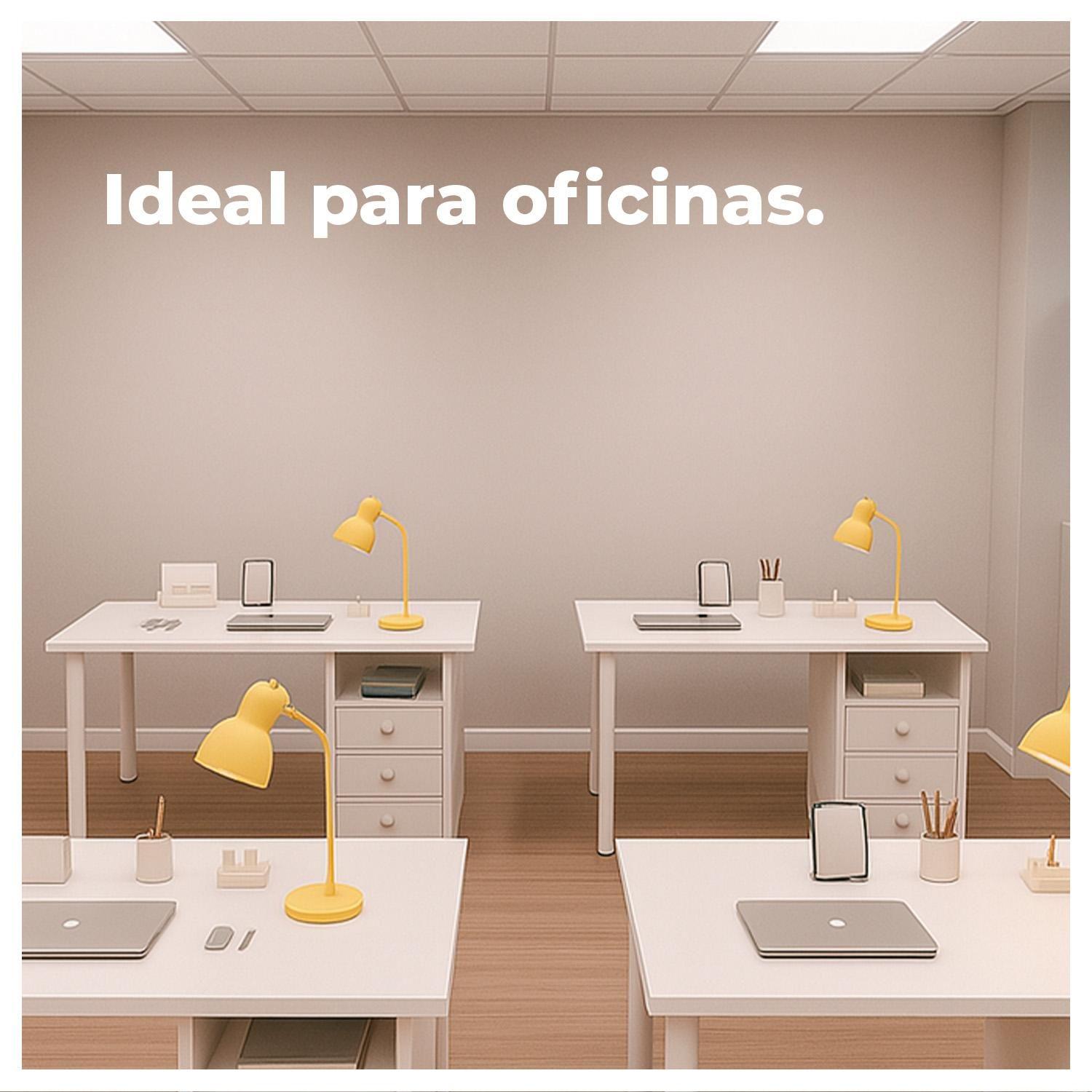 Escritorio con 3 Cajones Blanco para Casa Estudio u Oficina-5