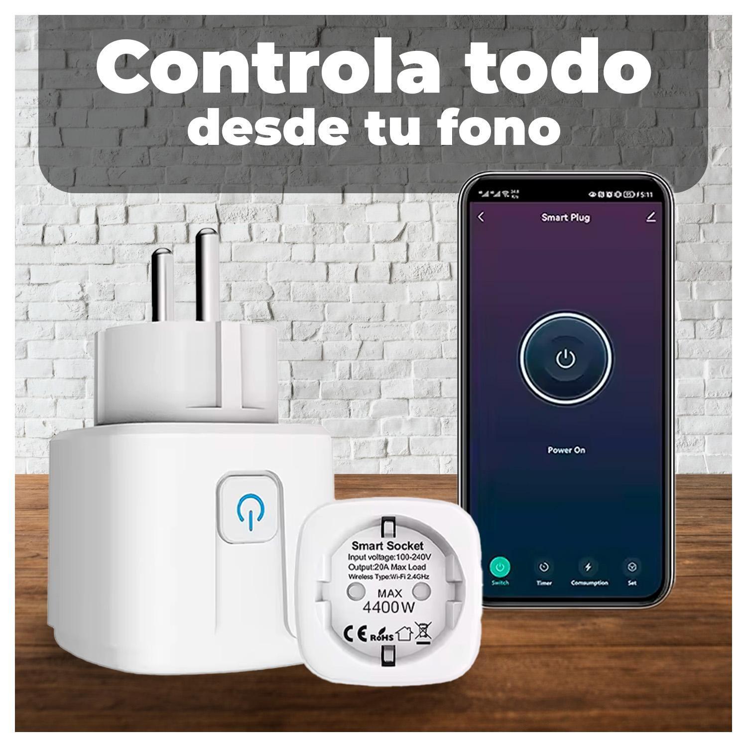 Enchufe Inteligente con Control de Energía y WiFi-3