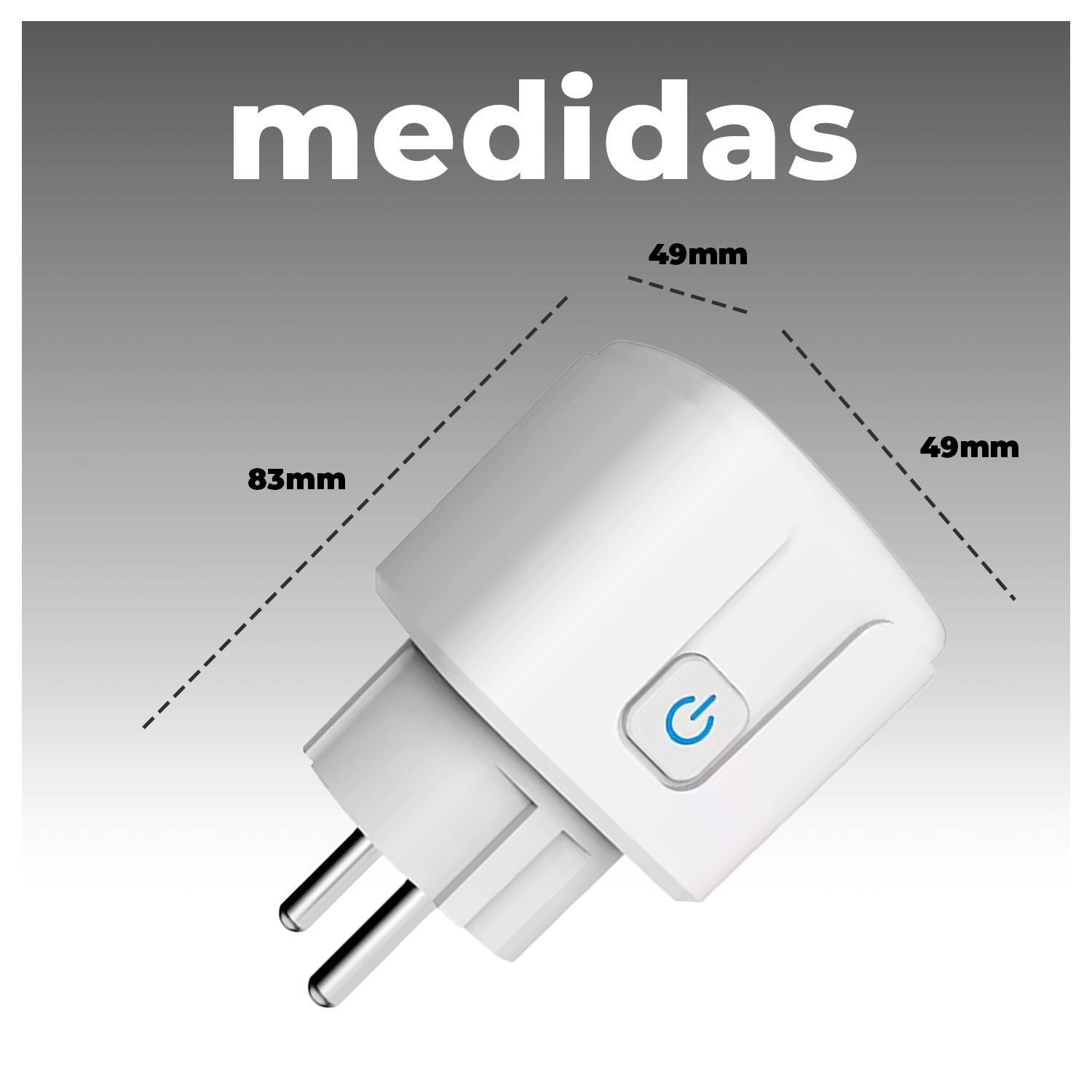 Enchufe Inteligente con Control de Energía y WiFi-5