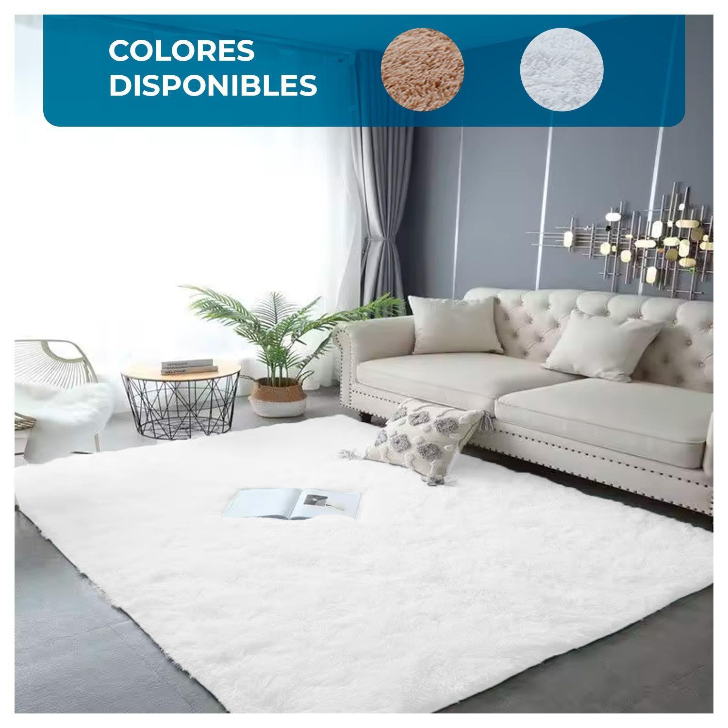 Alfombra Decorativa Antideslizante Ideal Sala y Dormitorio-3