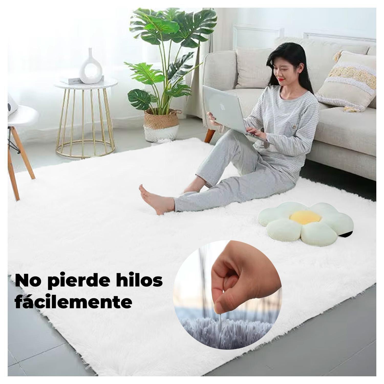 Alfombra Decorativa Antideslizante Ideal Sala y Dormitorio-4