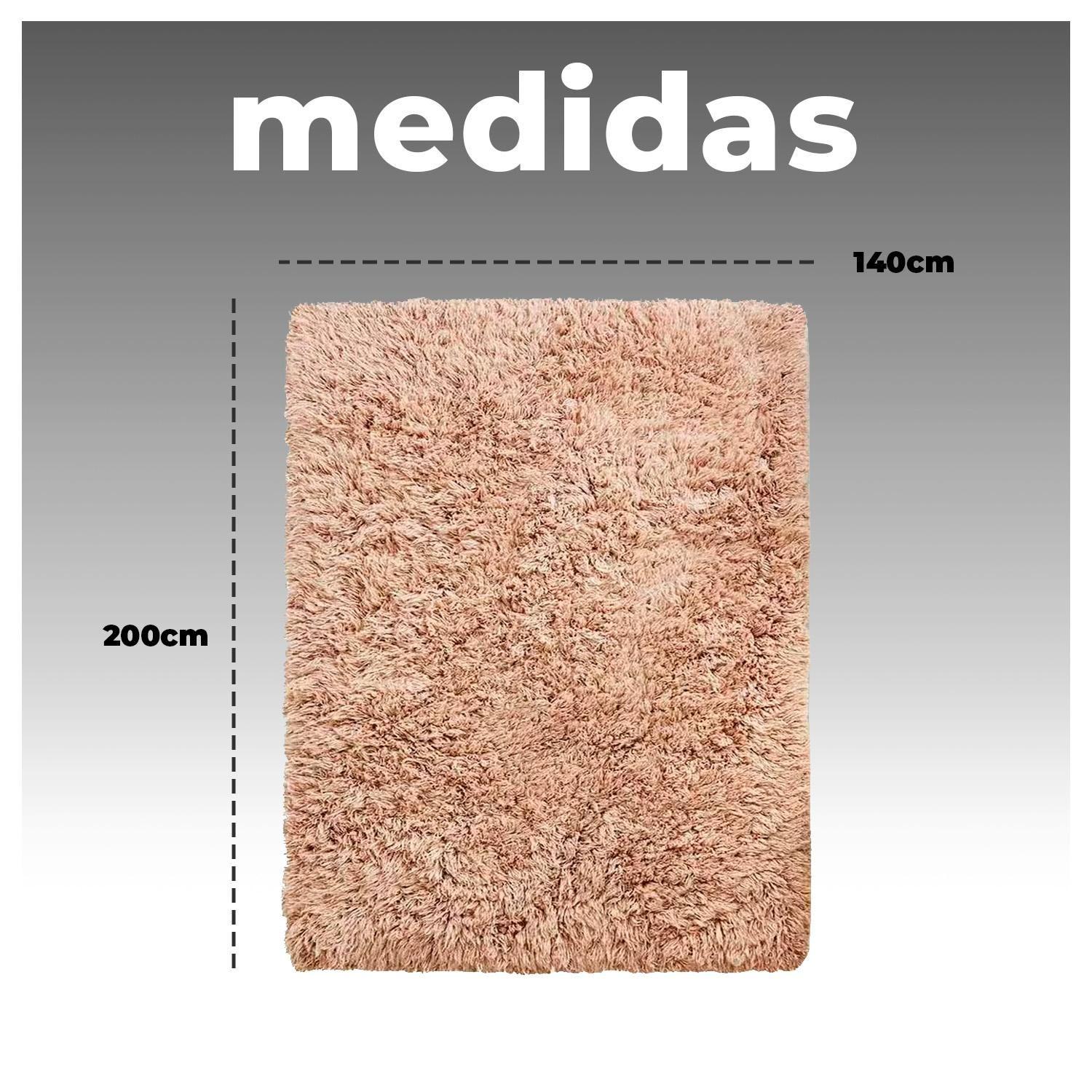 Alfombra Decorativa Antideslizante Ideal Sala y Dormitorio-5