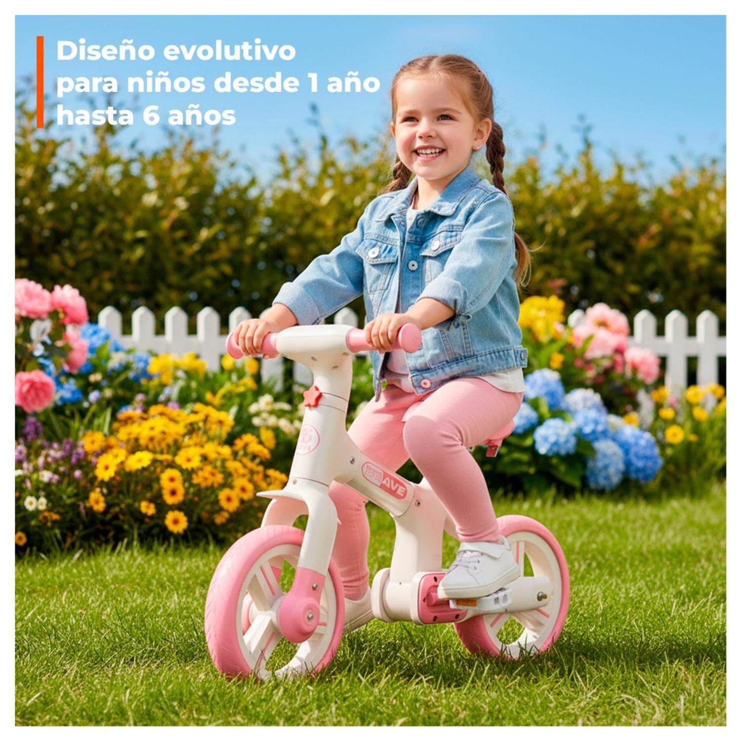 Triciclo Infantil con Pedales y Ruedas de Entrenamiento-3