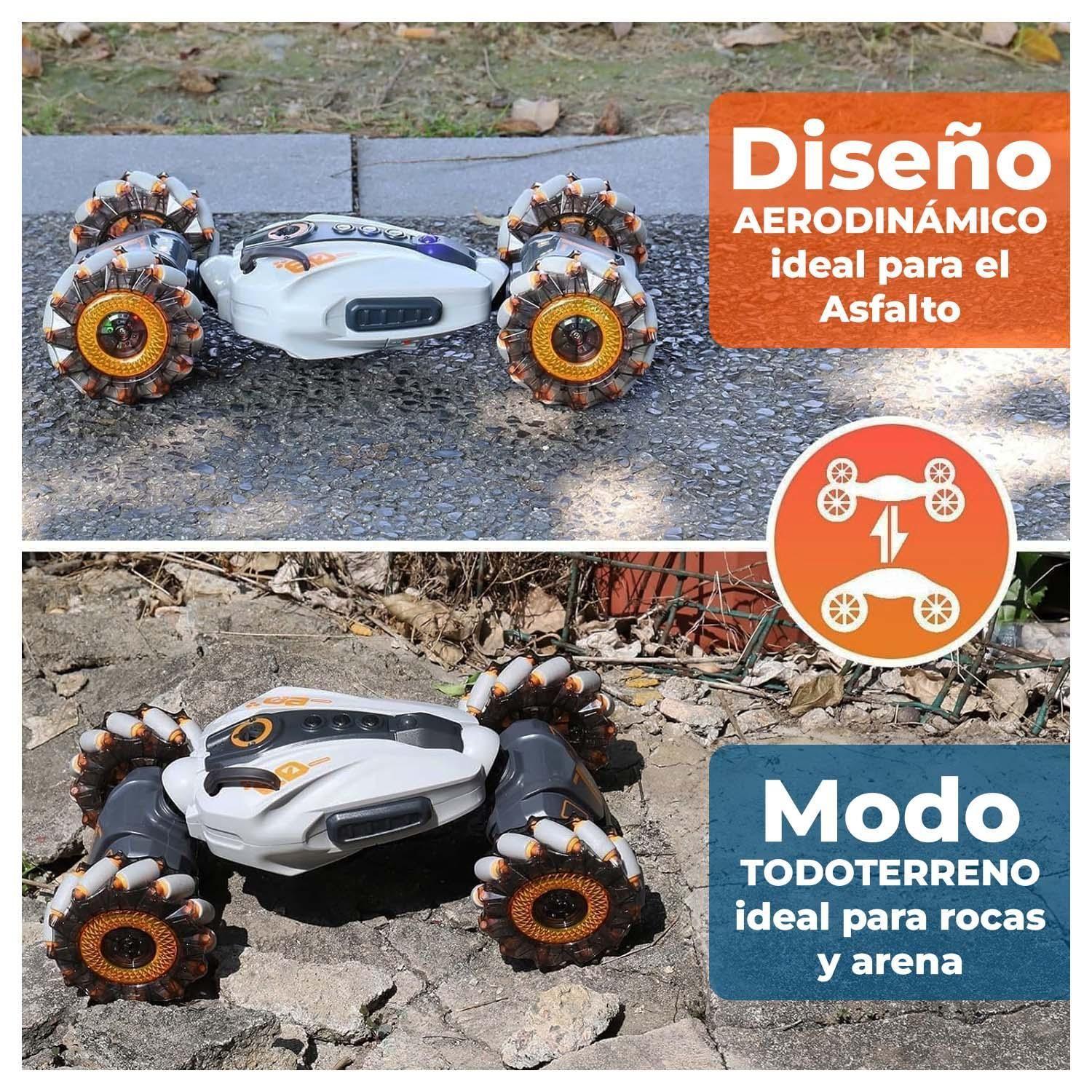 Auto Control Remoto, Gestos 4WD y Giros 360°-3