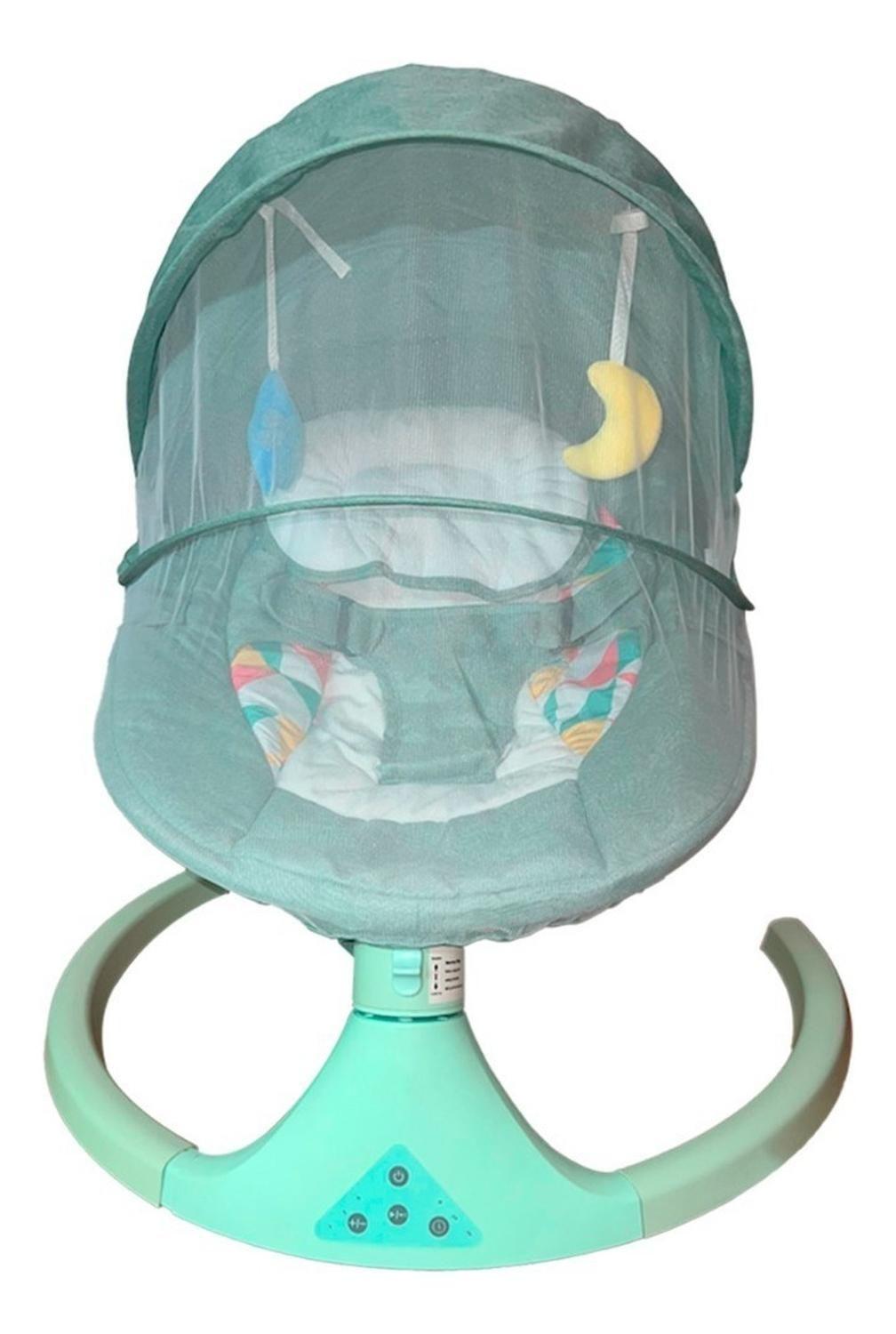 Silla Cuna Mecedora Automática Bebe Control Remoto-5