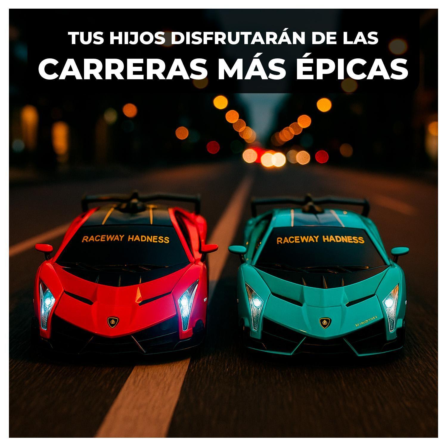 Auto Robot Control Sensorial Transformable con Luces LED-5