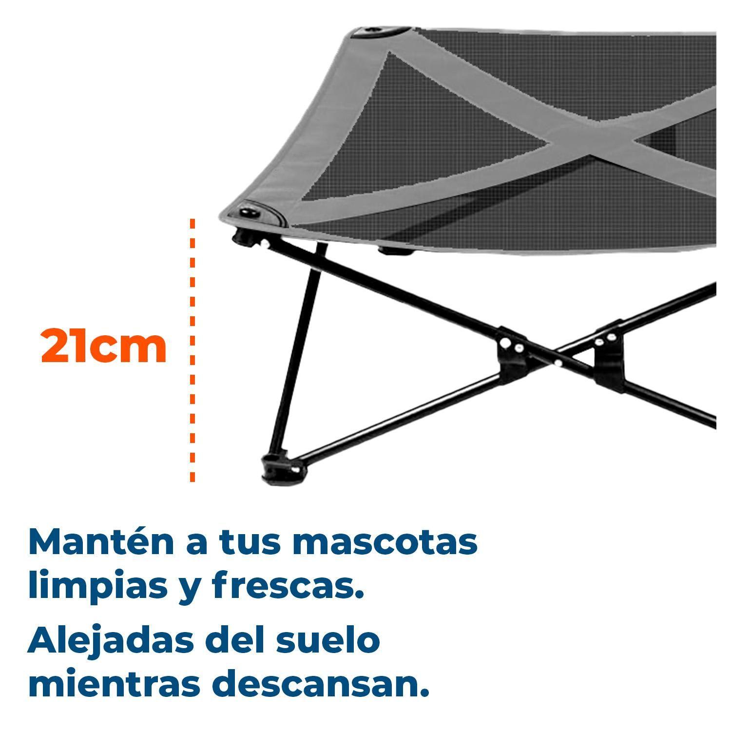 Cama Trampolín Elevada para tu Perro con Malla Transpirable-2