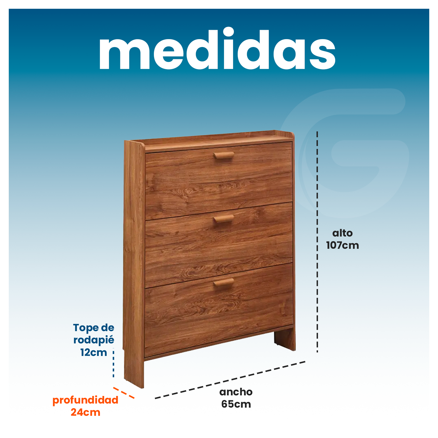 Mueble Zapatero Organizador Estante para Zapatos VTRIN-5