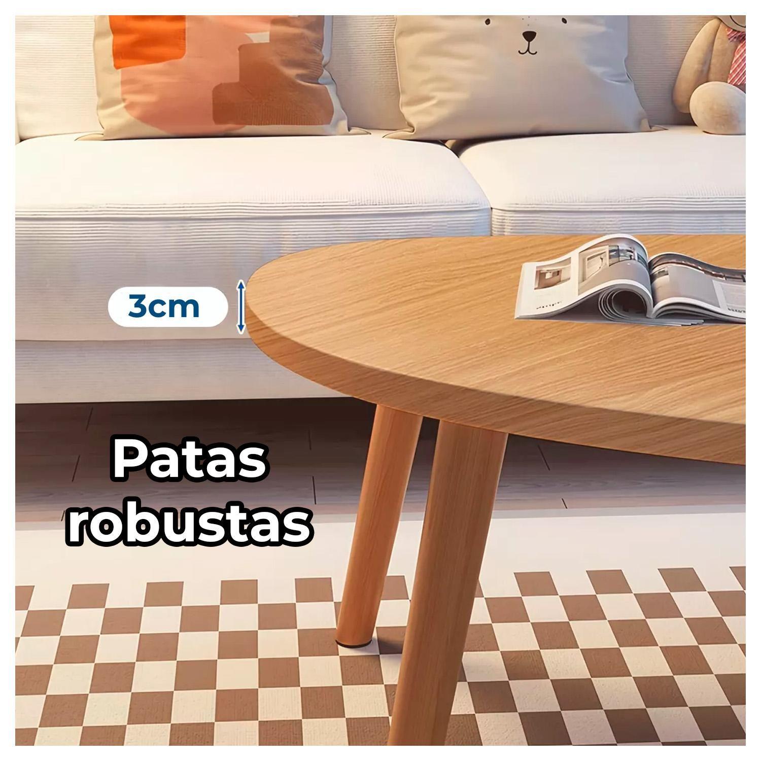 Mesa de Centro Minimalista Diseño Nórdico y Elegante-2