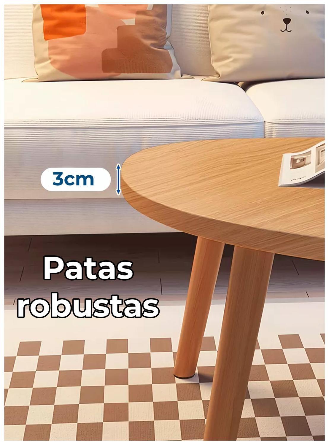 Mesa de Centro Minimalista Diseño Nórdico y Elegante-2