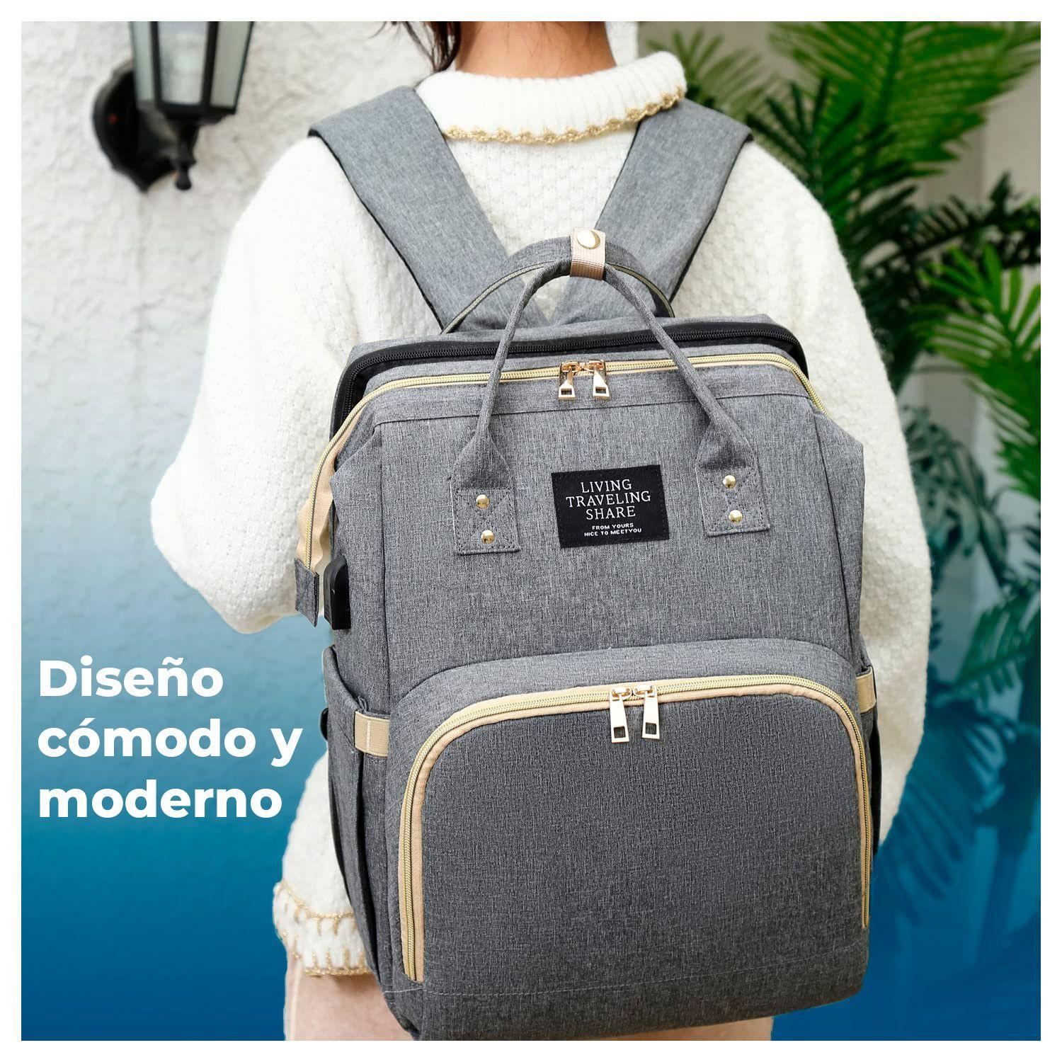 Mochila Pañalera Maternal 3 en 1 -4