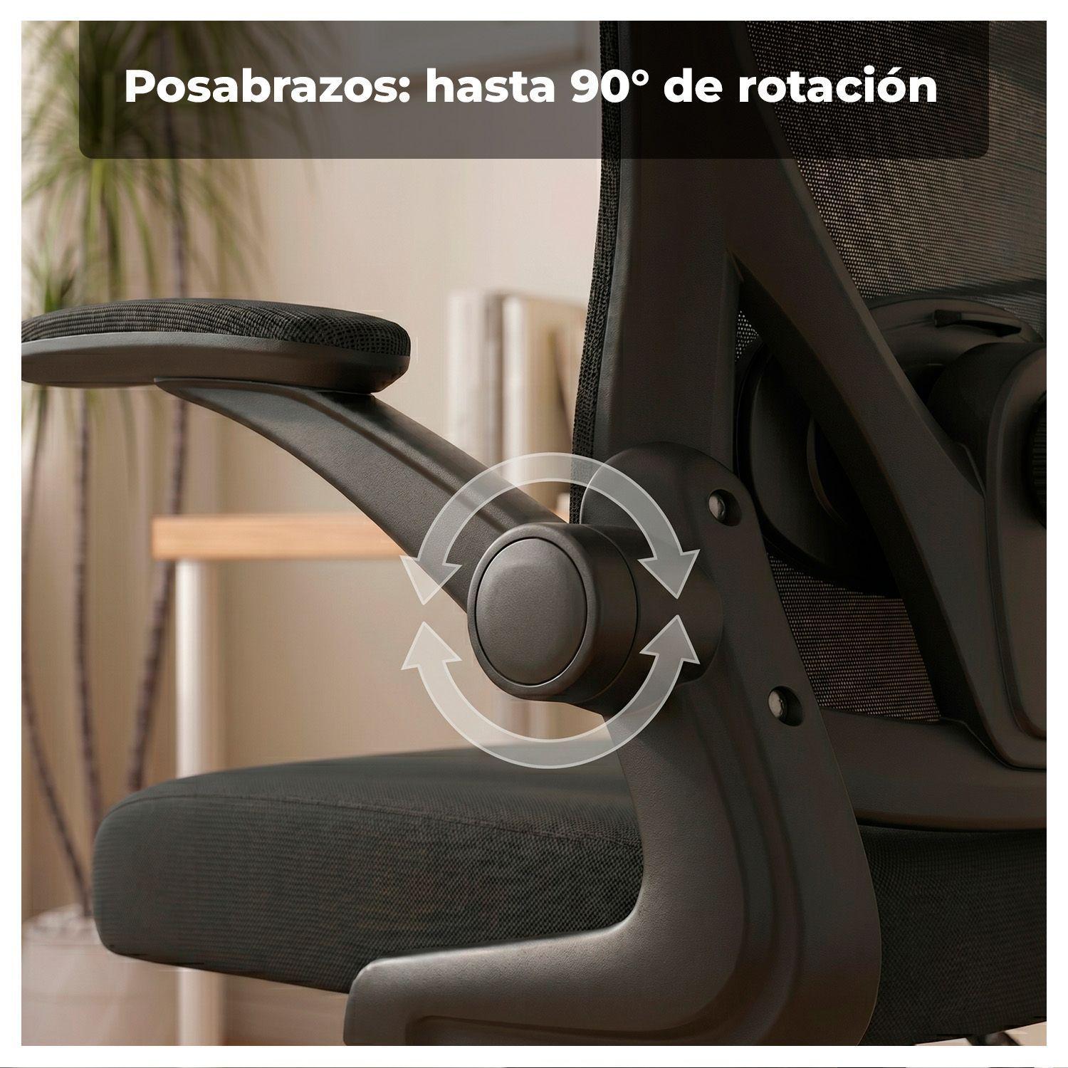 Silla Oficina Ergonómica Reclinable Apoyacabeza-9