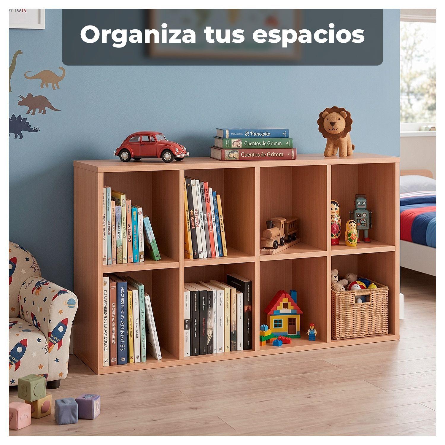 Estante biblioteca organizador multifuncional 120x30x64-1