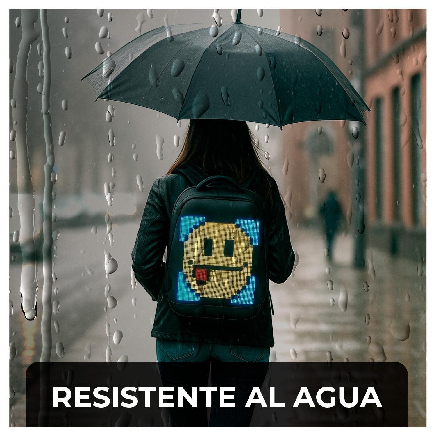 Mochila Inteligente con Pantalla LED y Power Bank Expresa Tu Estilo-2
