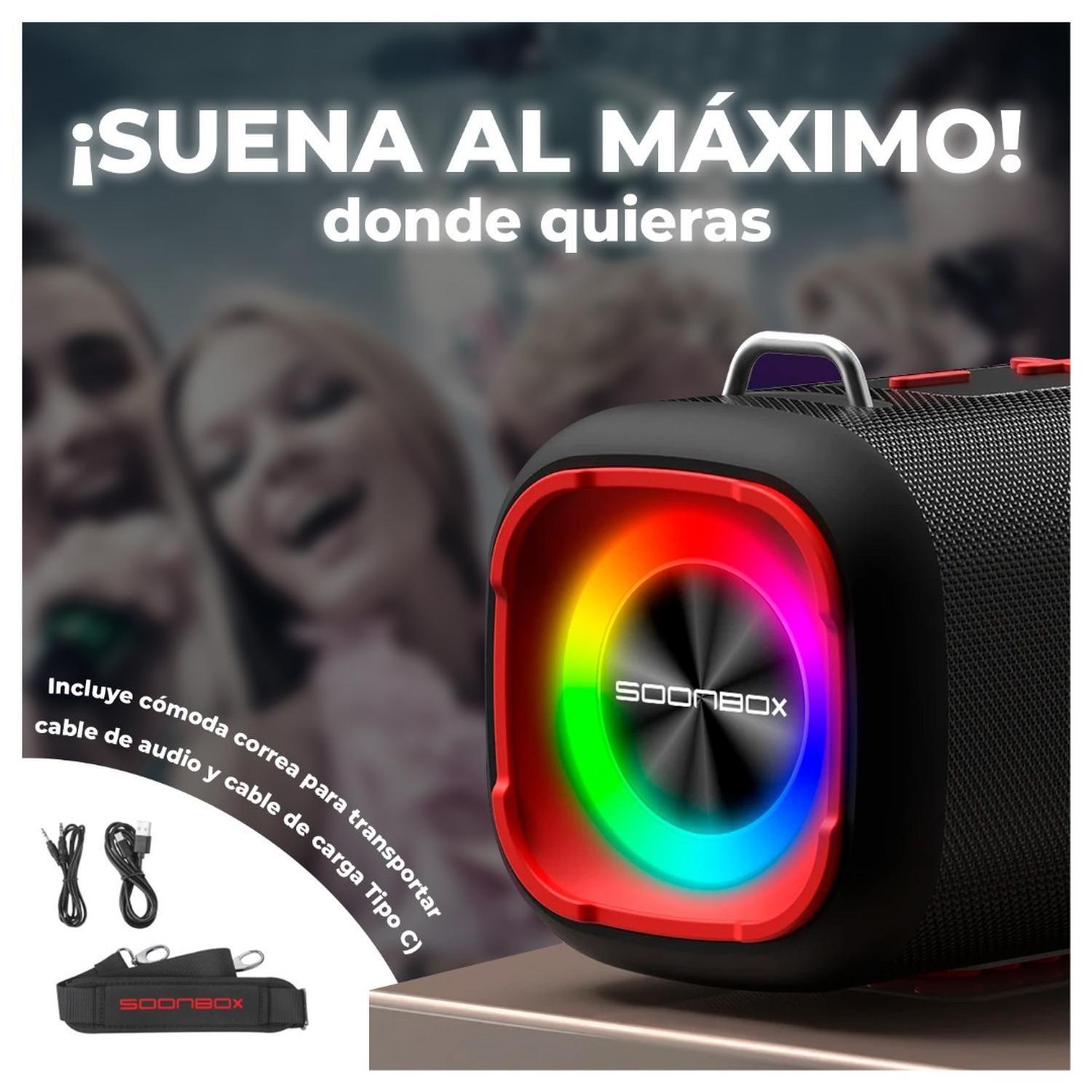 Parlante Portátil 30W con Bluetooth-5
