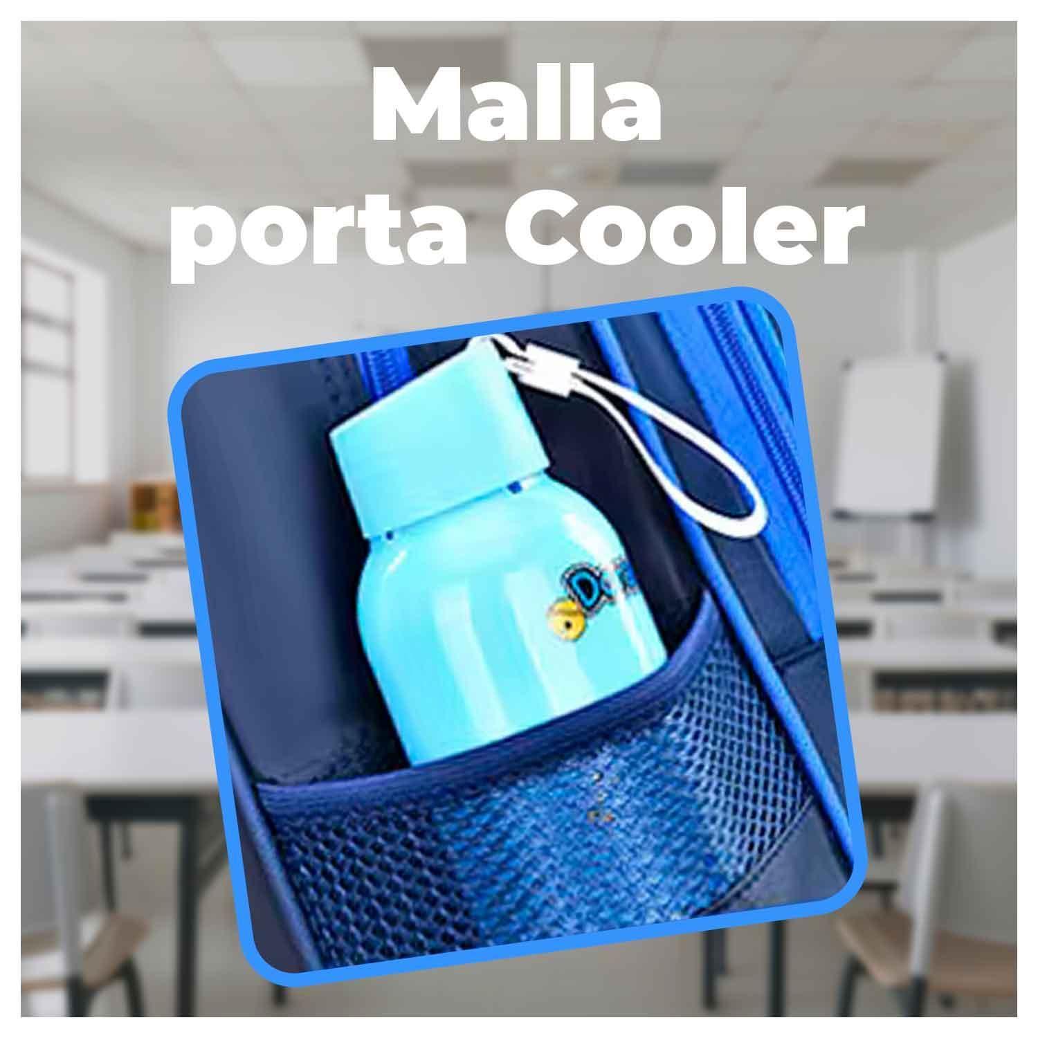 Maleta Mochila 3 en 1 con ruedas y accesorios diseño de fútbol-2