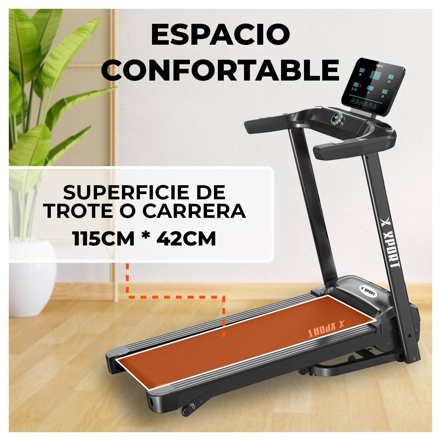 Trotadora Caminadora Eléctrica Plegable C/Pantalla-3