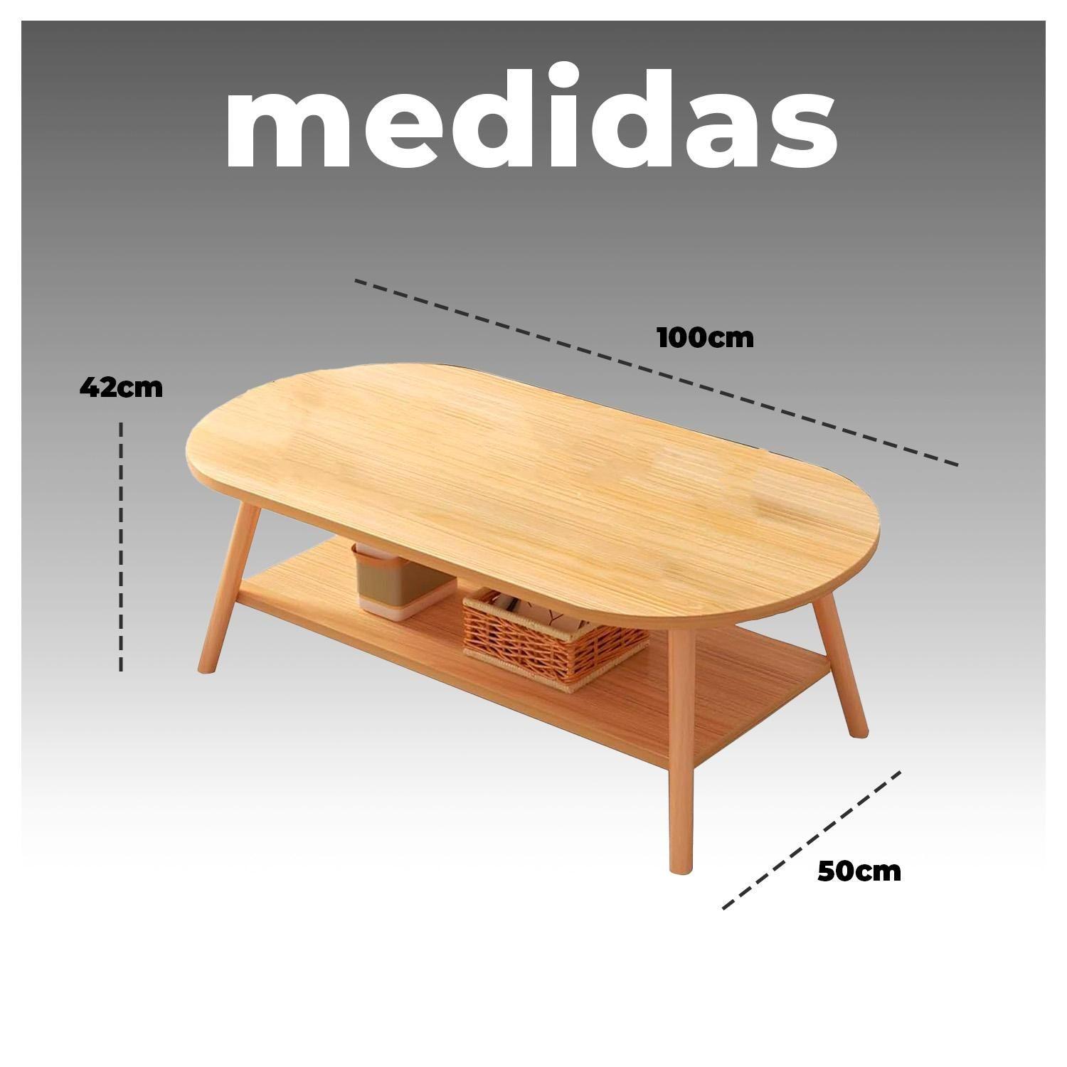 Mesa para Sala Estilo Escandinavo Decorativa y Práctica-5