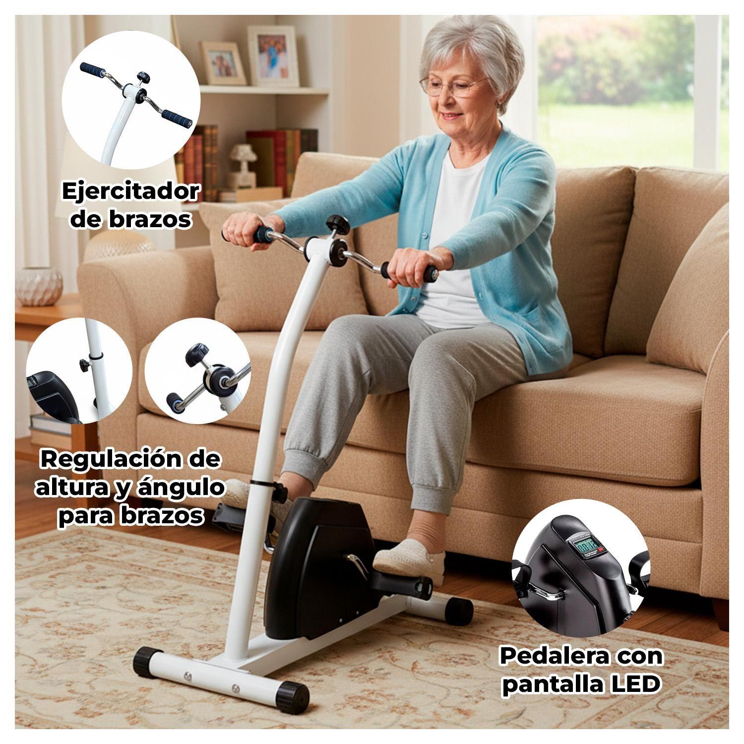 Pedalera de Ejercicio home fitness con Manubrio y Resistencia Ajustable-1