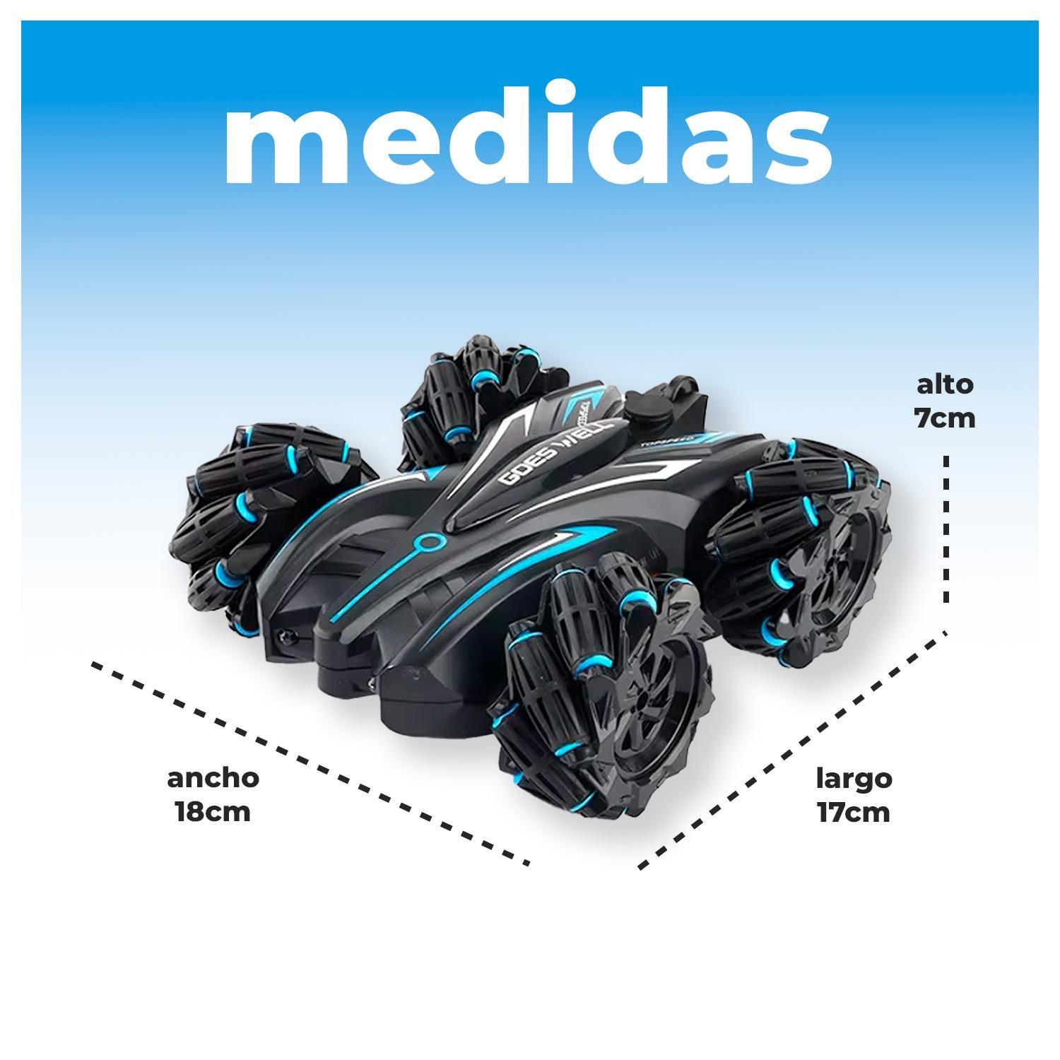 Auto Acrobático RC Giratorio 360° con Control y Pulsera-5