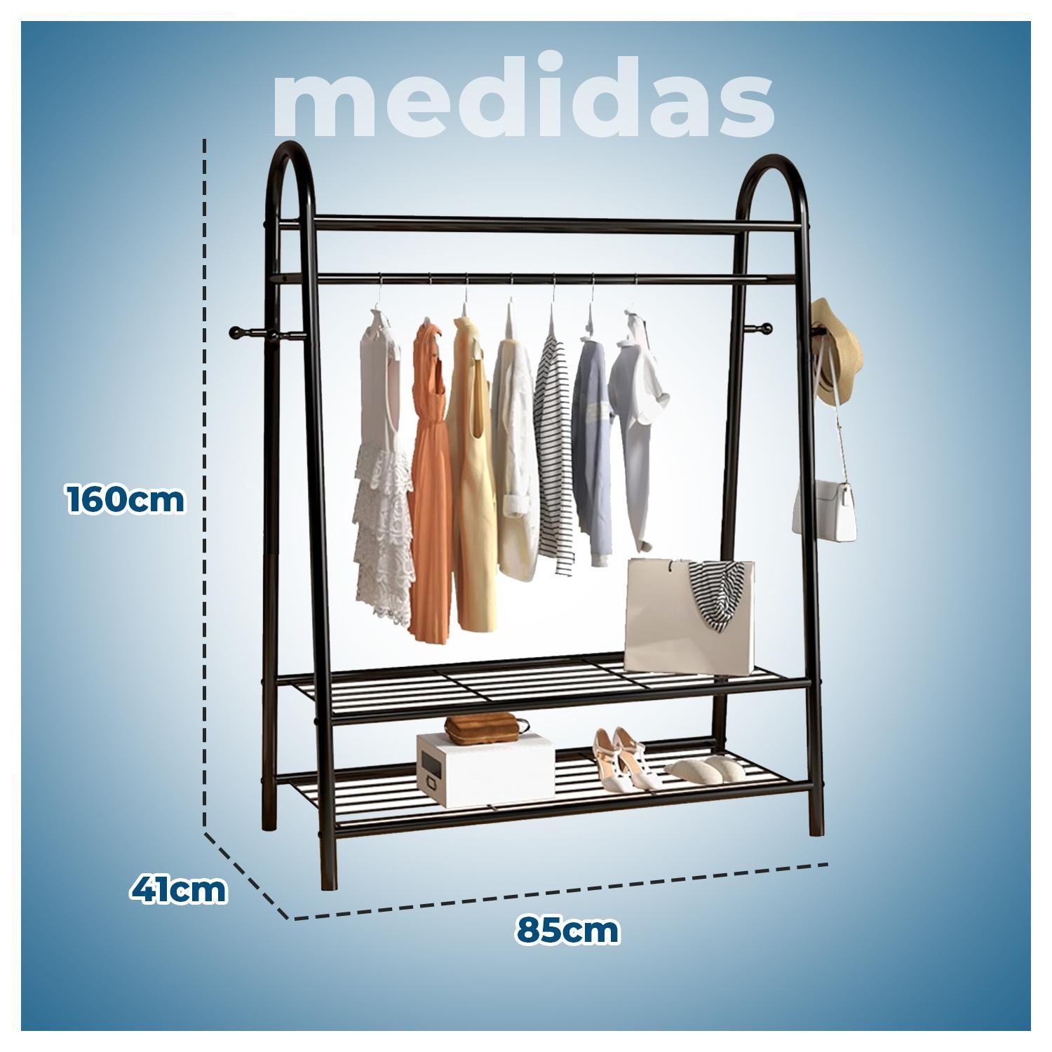 Perchero Organizador de Ropa de Metal-5