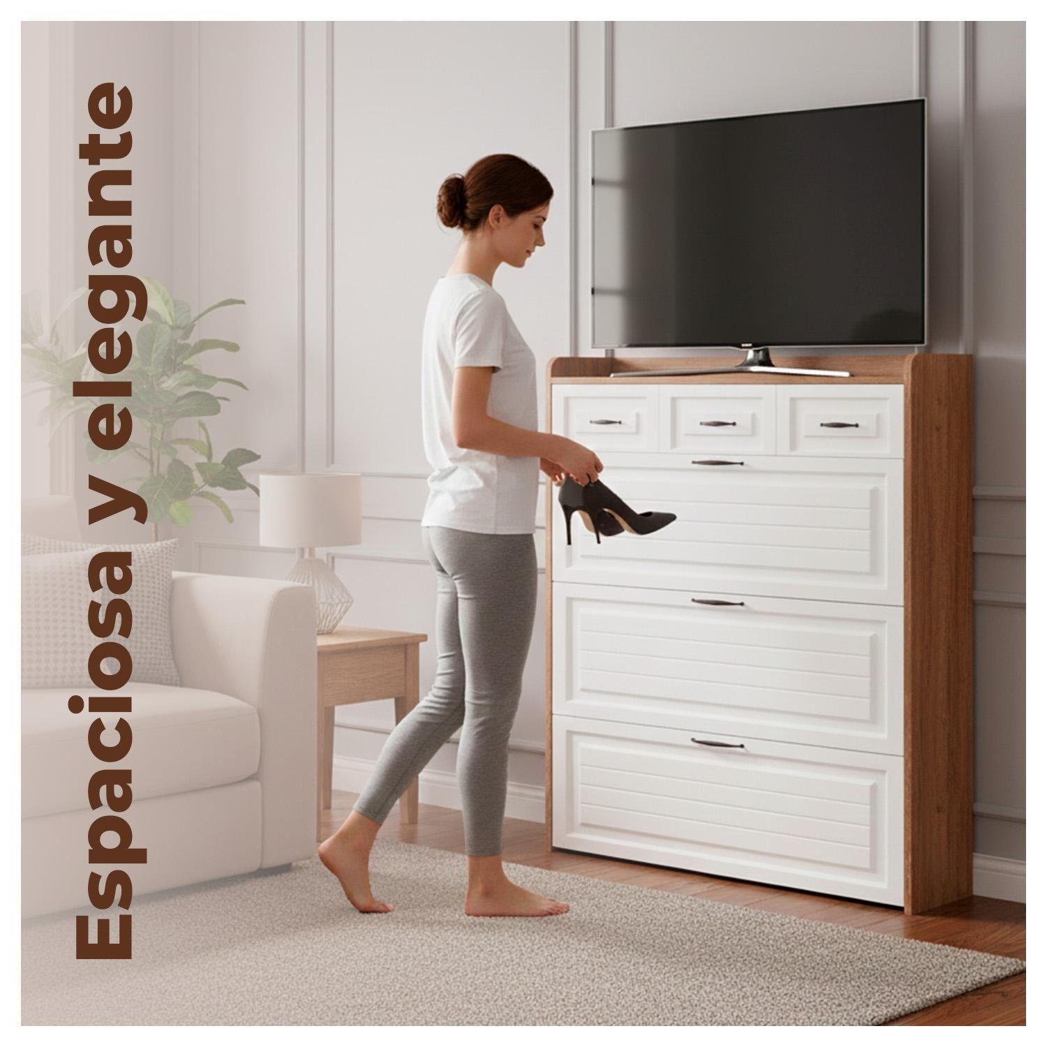 Mueble Zapatero Organizador de Alta Calidad XXL para 25 pares-2