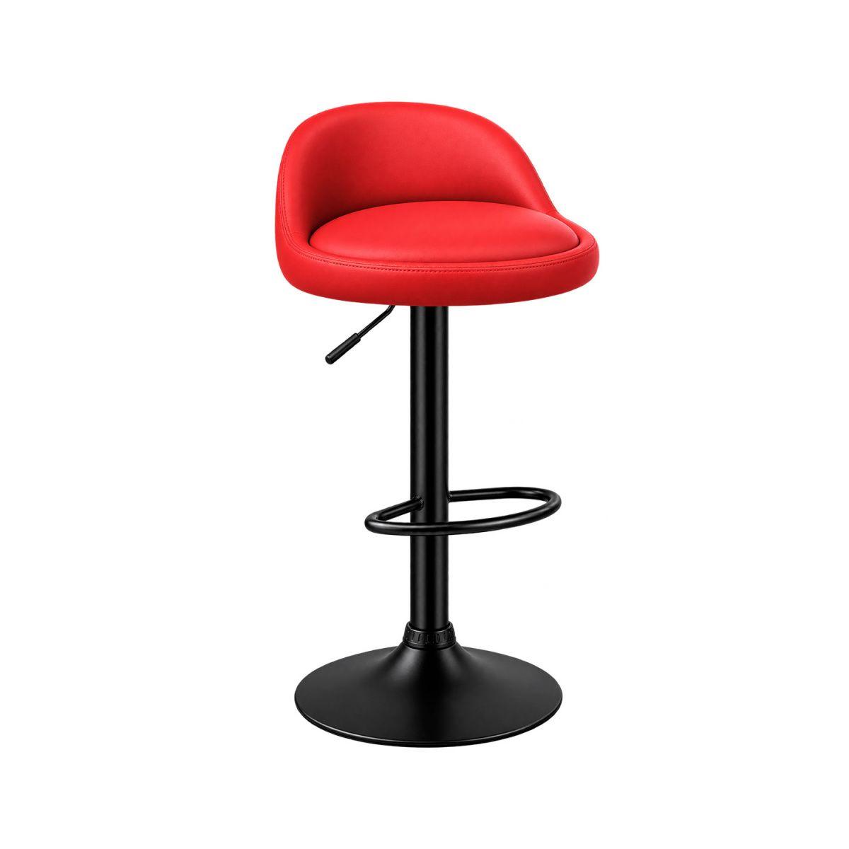 Silla Taburete de Bar Giratorio 360 con Regulación de Altura-0