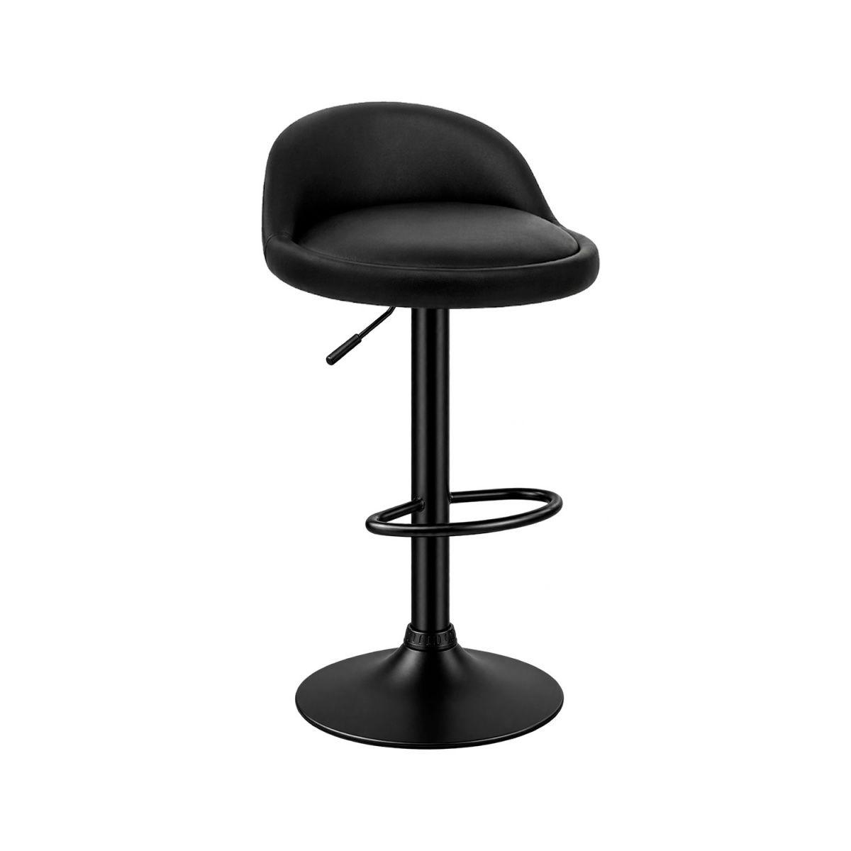 Silla Taburete de Bar Giratorio 360 con Regulación de Altura-0