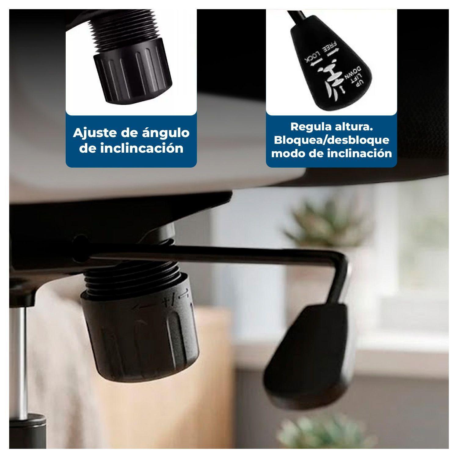 Silla Ergonómica Oficina Reclinable Apoyacabeza-3