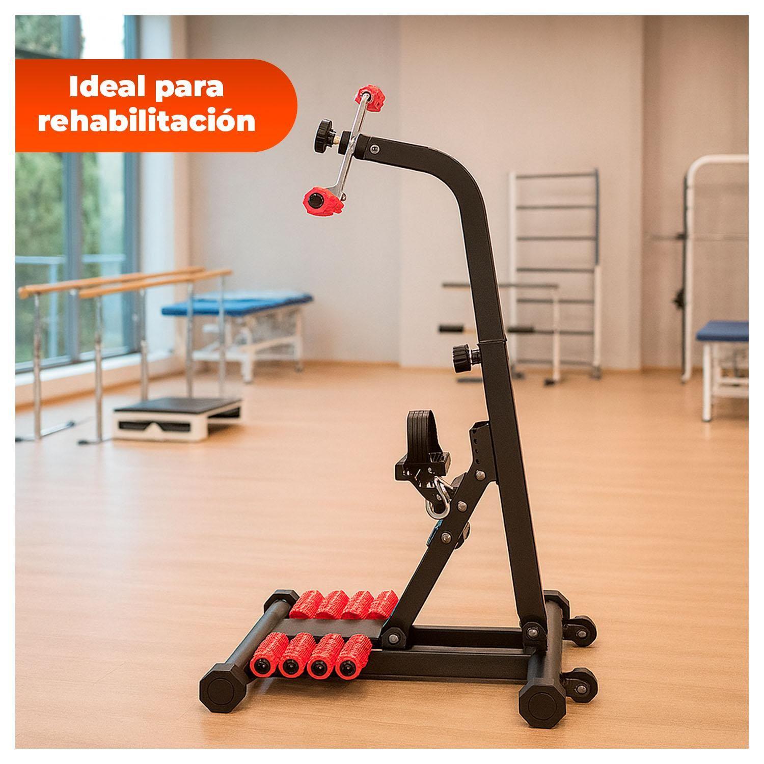 Pedalera Rehabilitación 2 en 1 Brazos y Piernas con Monitor-4