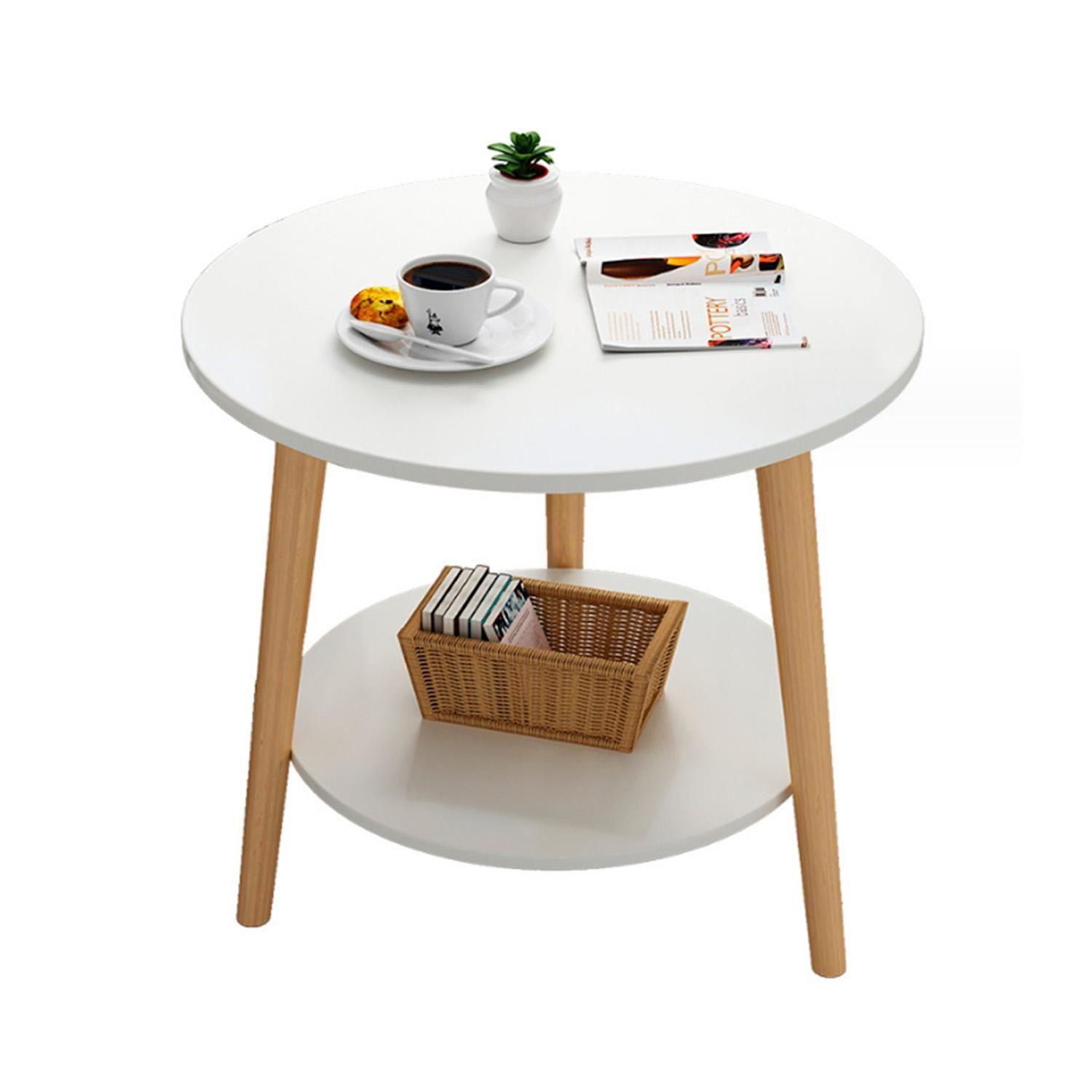 Mesa de Centro con Doble Nivel Organización y Estilo-0