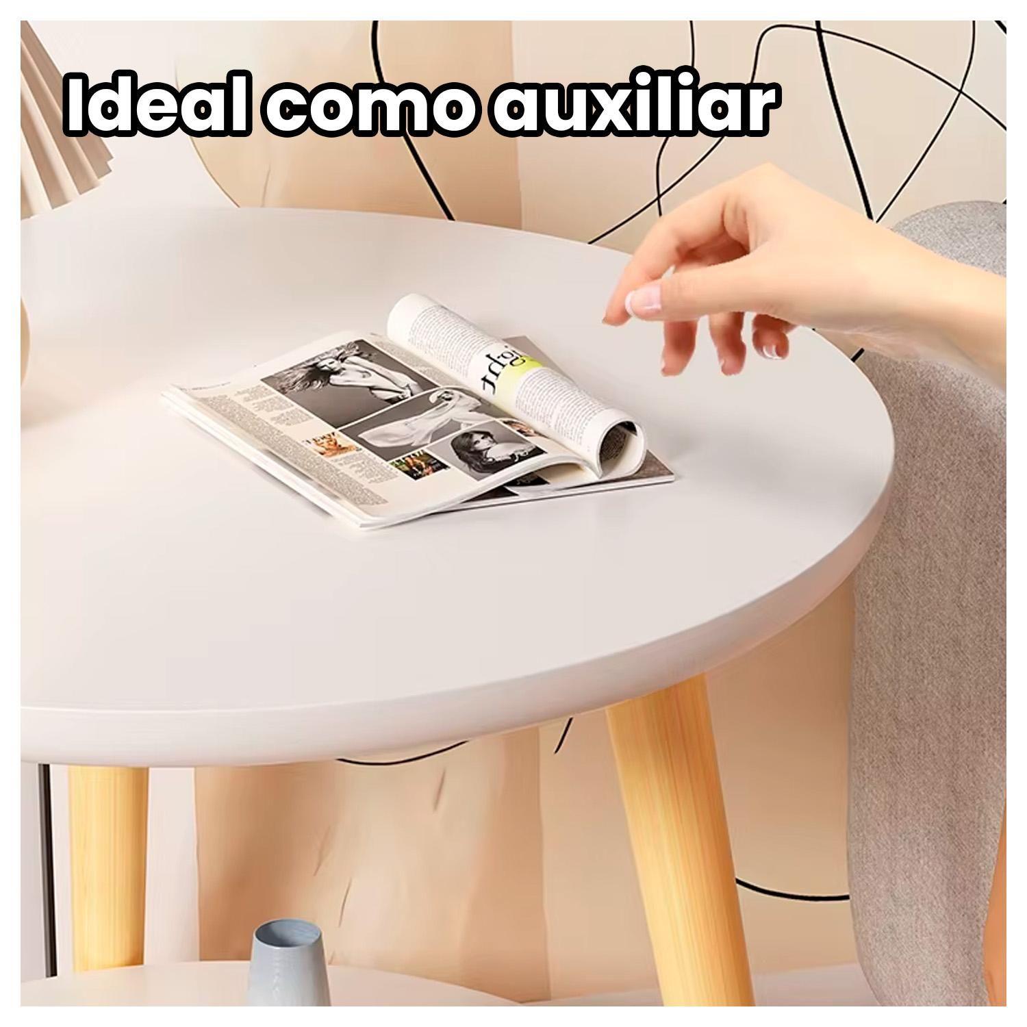 Mesa de Centro con Doble Nivel Organización y Estilo-2