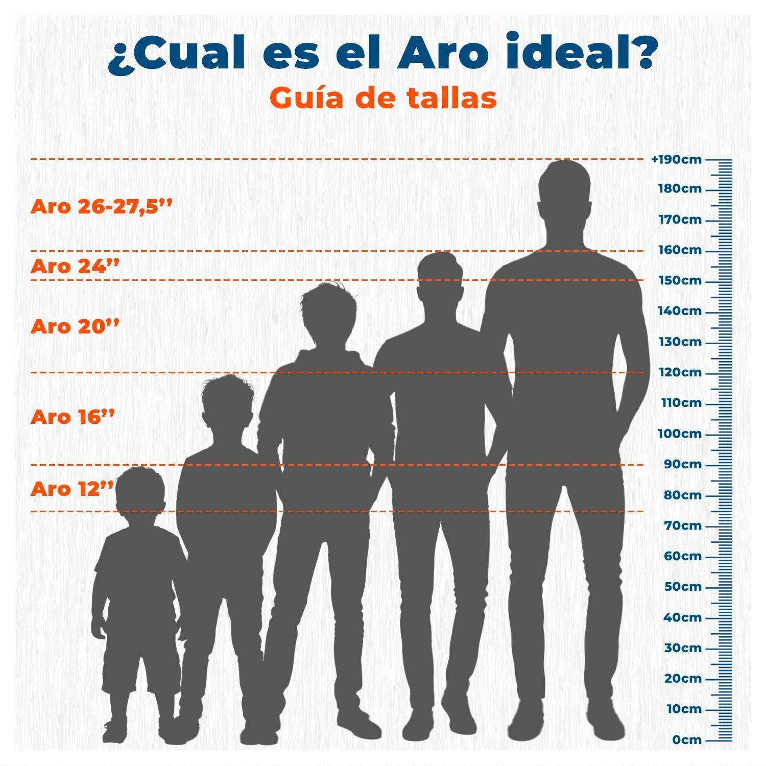 Bicicleta Aro 16 Infantil con Ruedas Auxiliares y Canasto-5