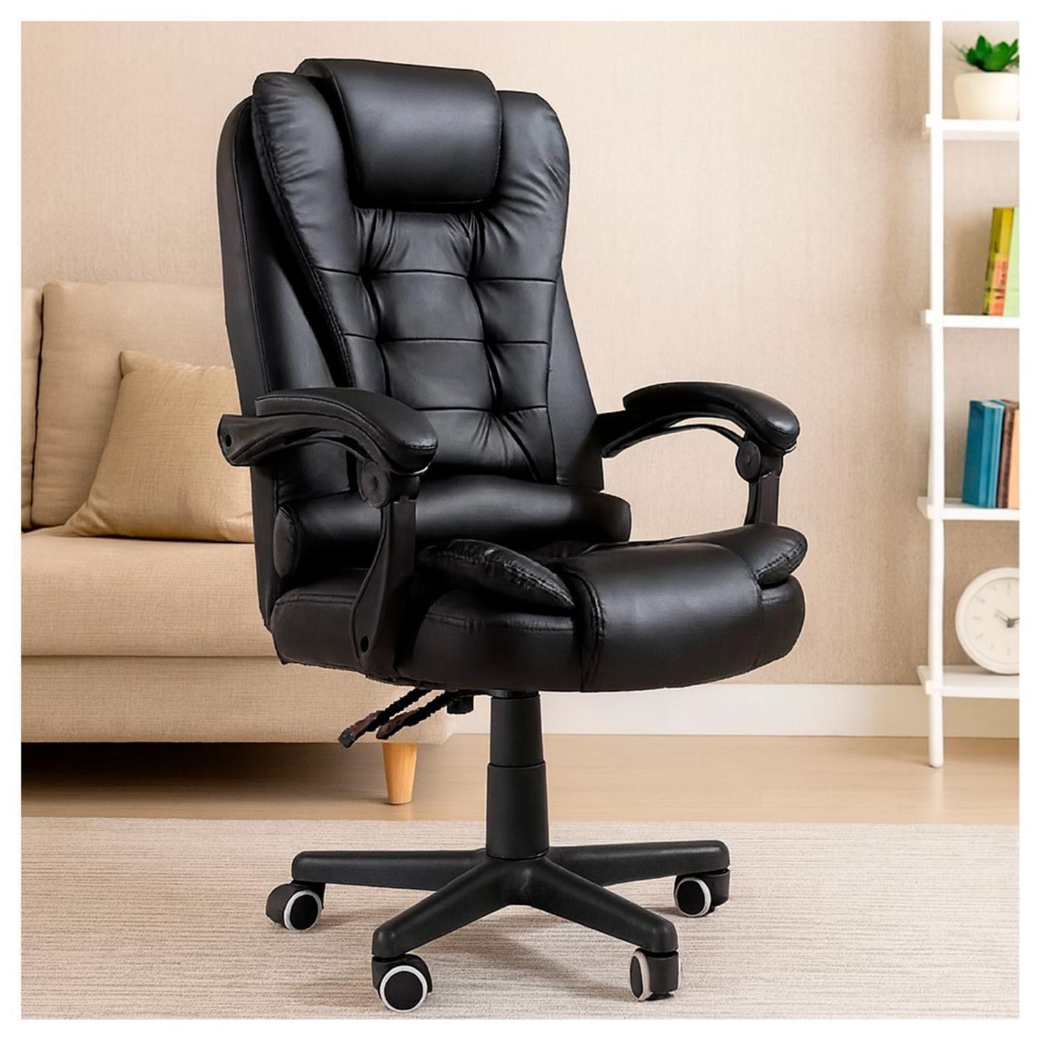 Silla de Oficina Escritorio Ejecutiva con Diseño y Confort Premium-4