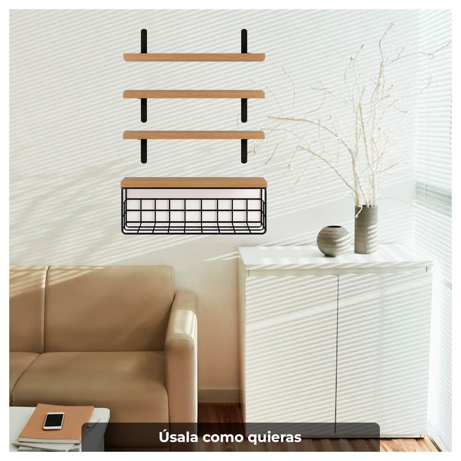Repisas Flotantes Modernas Diseño Minimalista y Funcional-3
